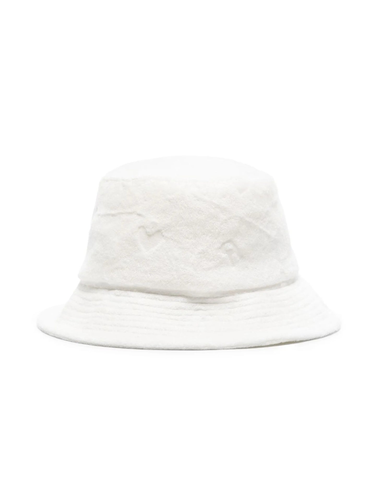 Bianca heart motif bucket hat