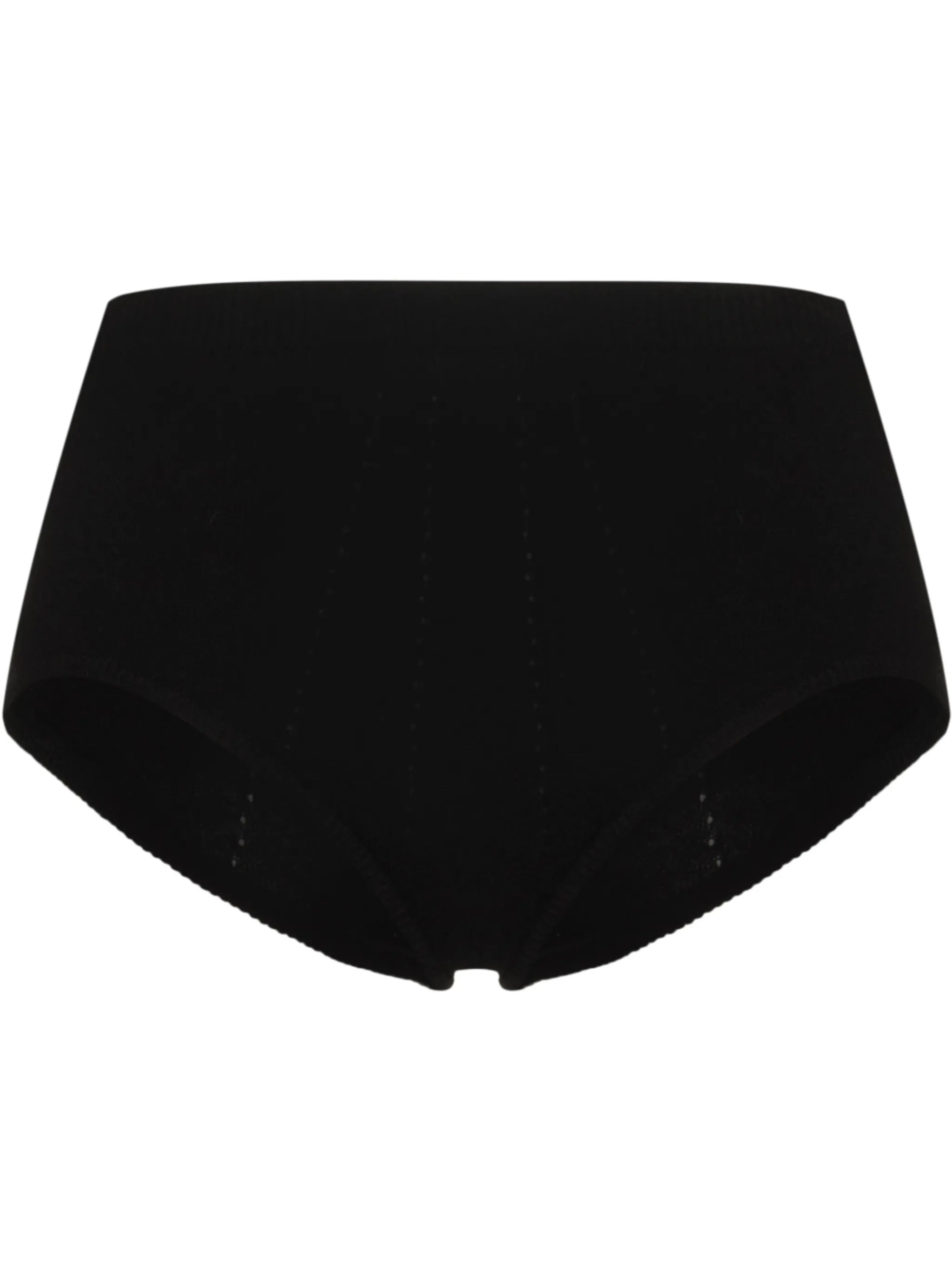 high-waist cashmere briefs