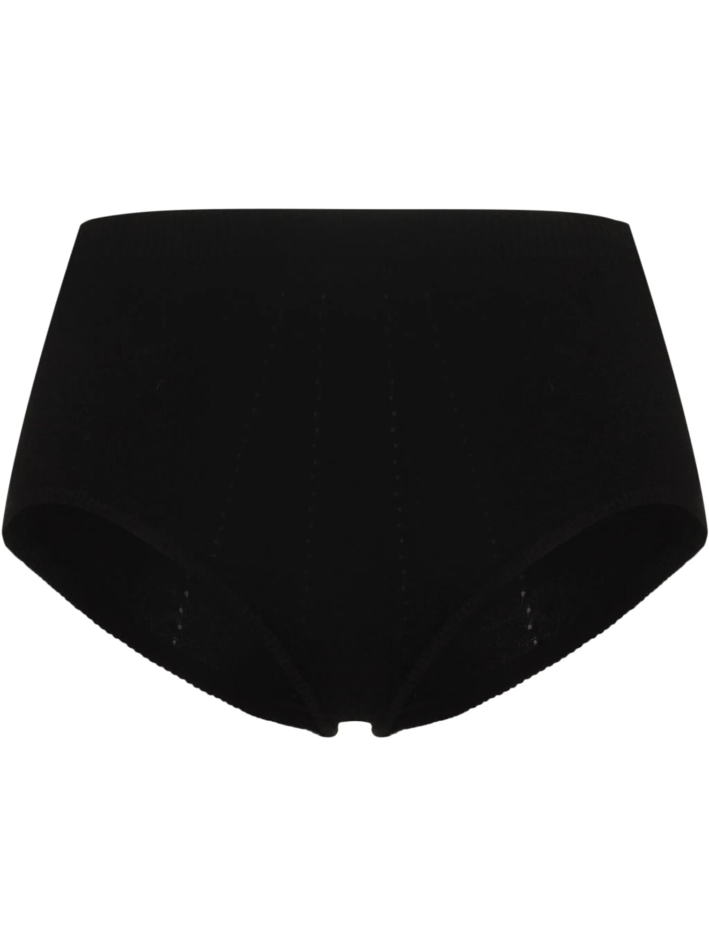 high-waist cashmere briefs