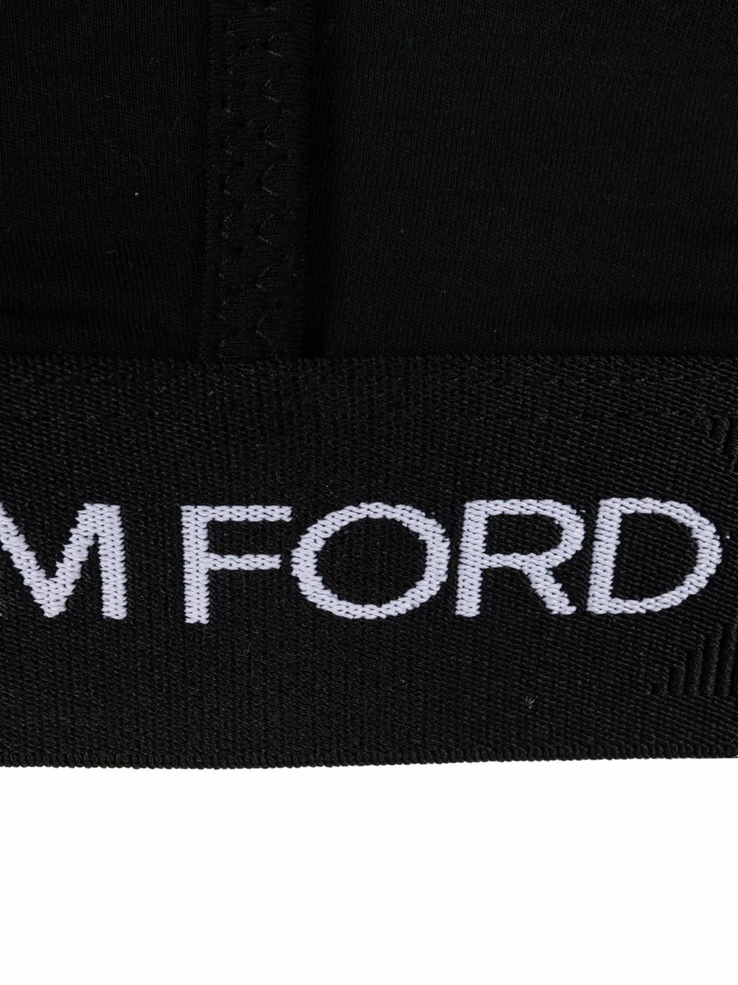logo underband bralette top