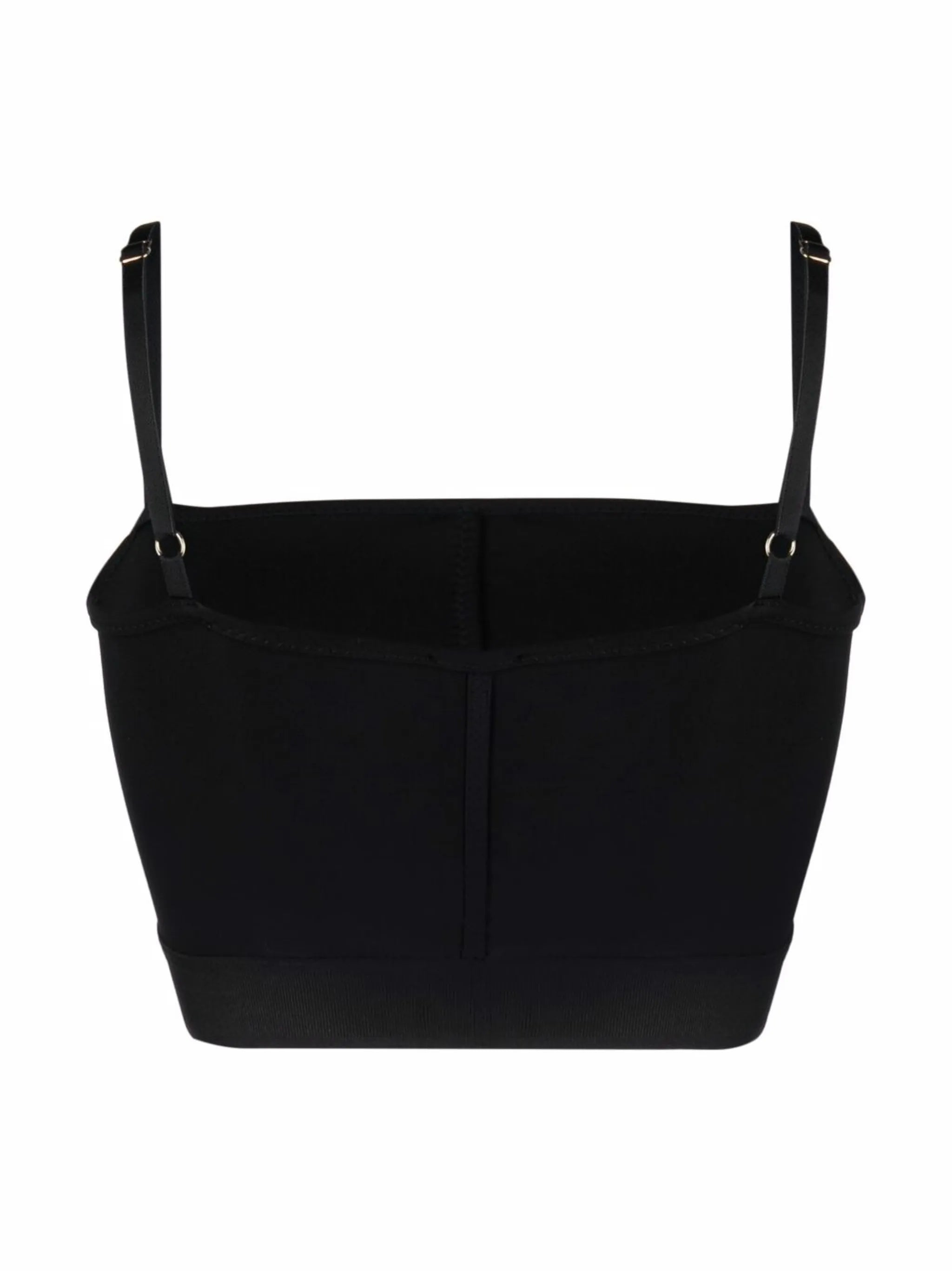 logo underband bralette top