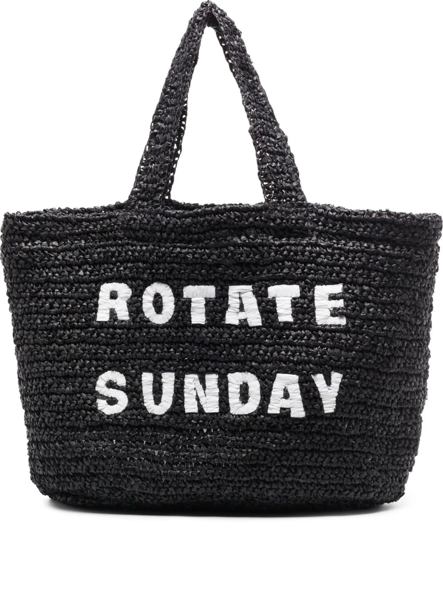 Neeti raffia tote bag