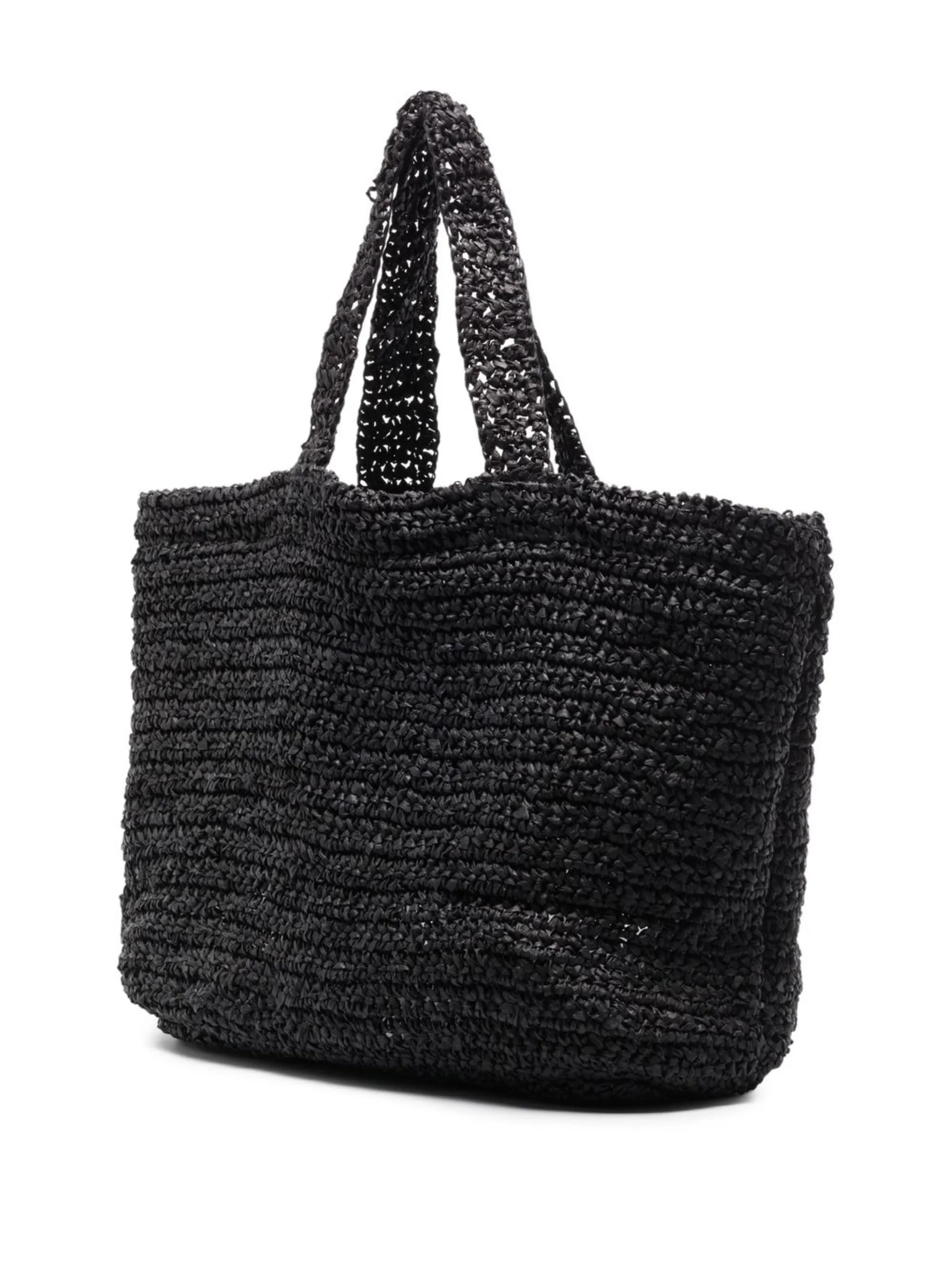 Neeti raffia tote bag