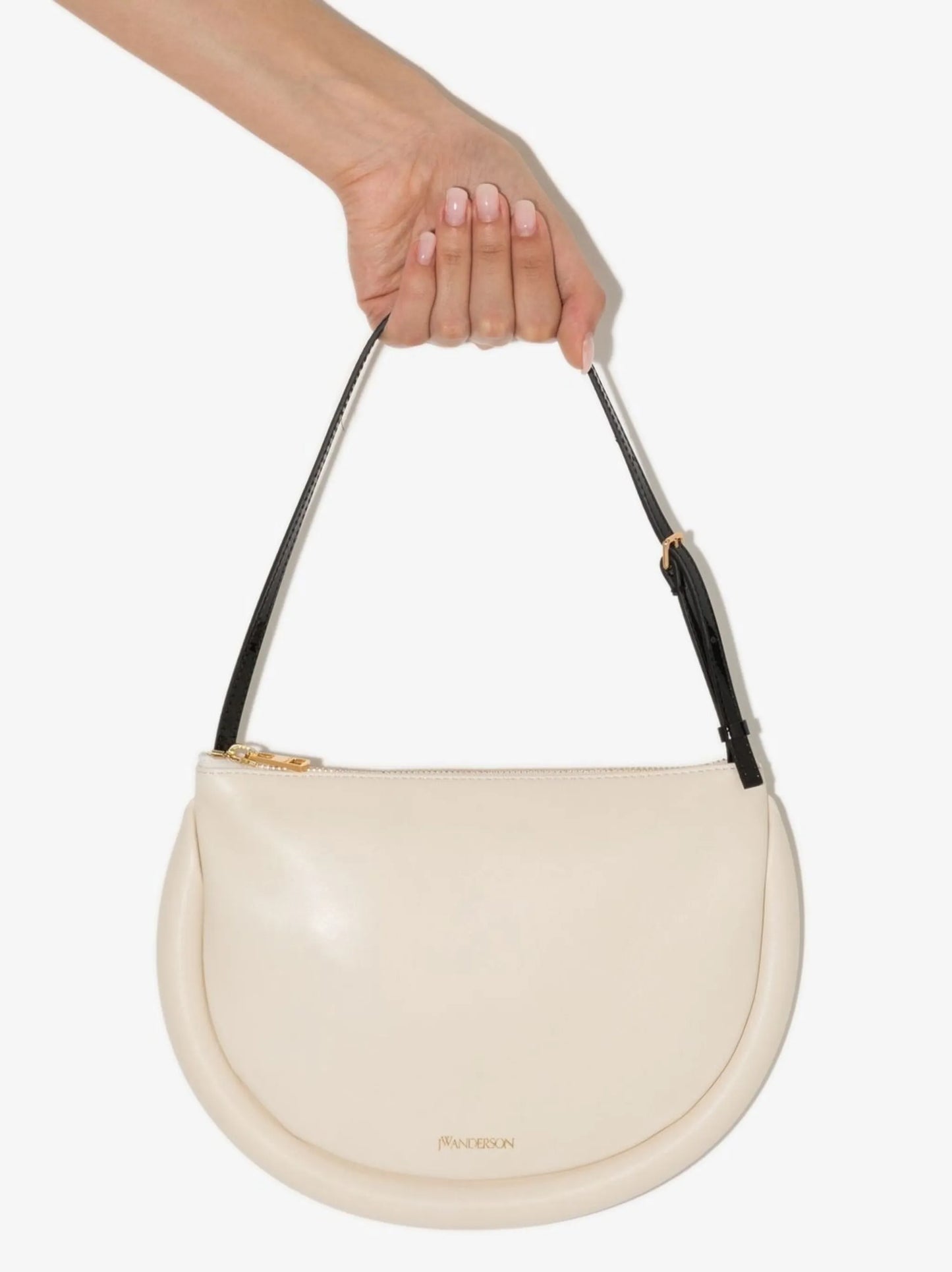 Bumper-Moon leather shoulder bag