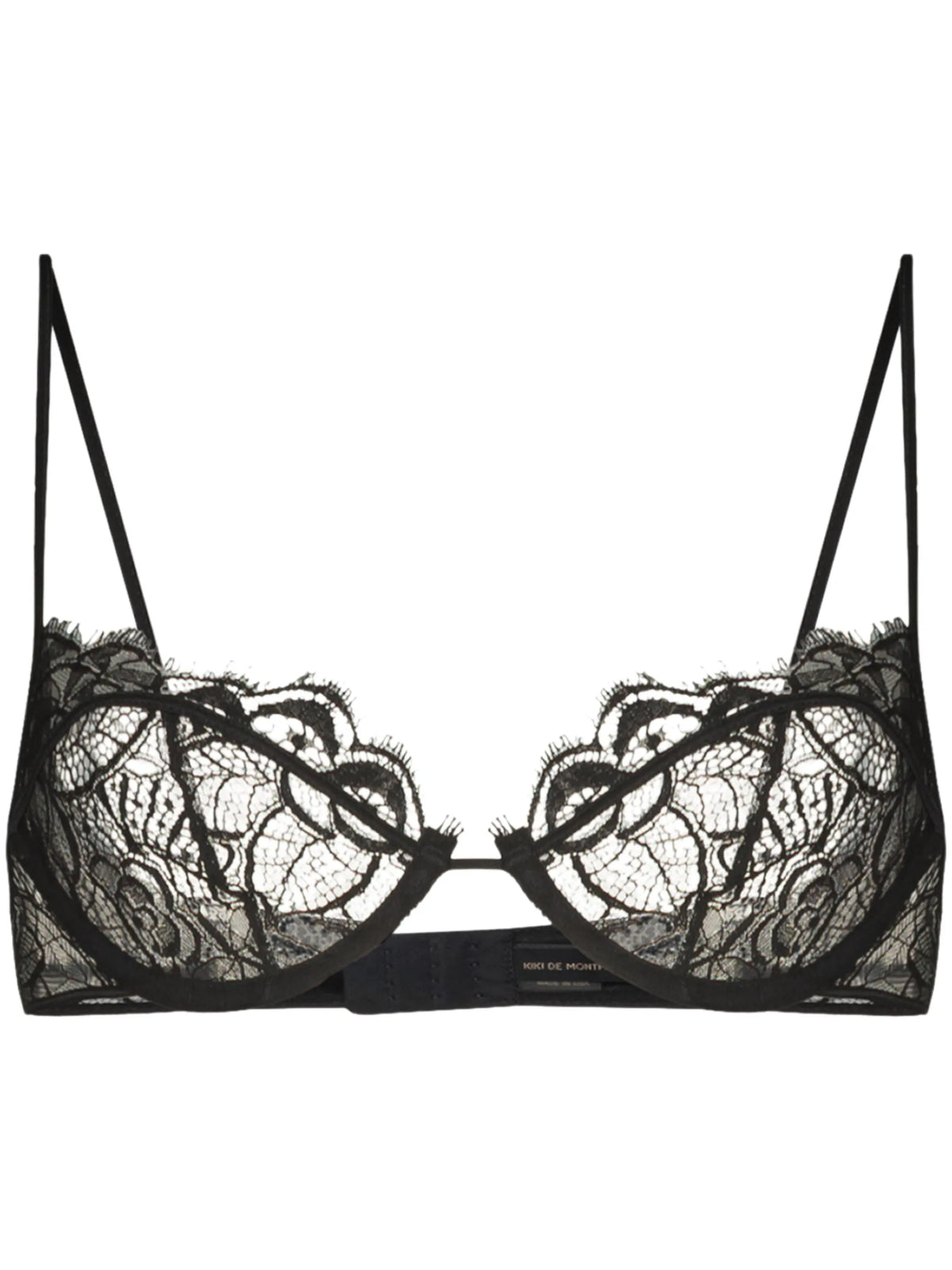Coquette lace demi-bra