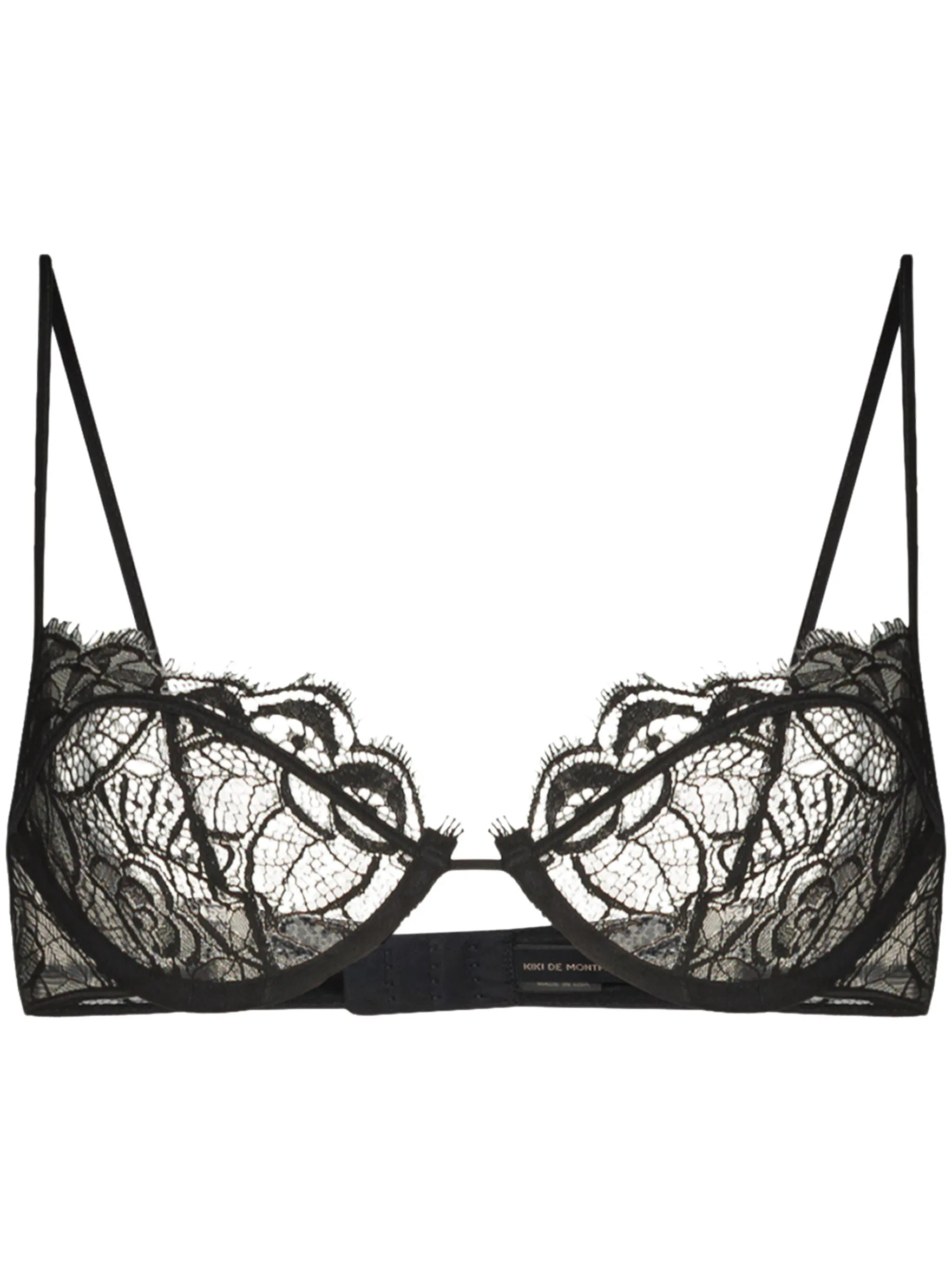 Coquette lace demi-bra