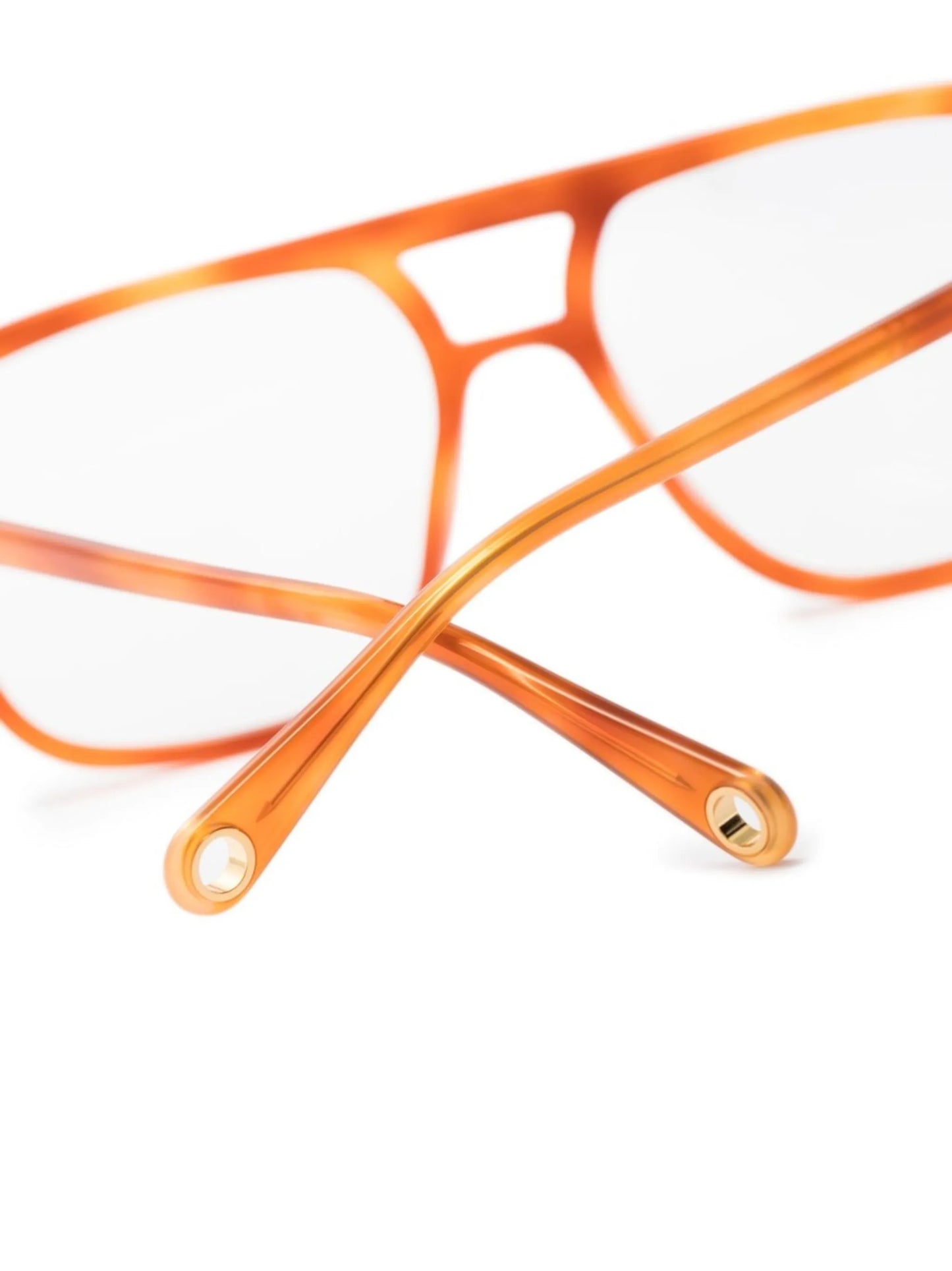 pilot-frame glasses