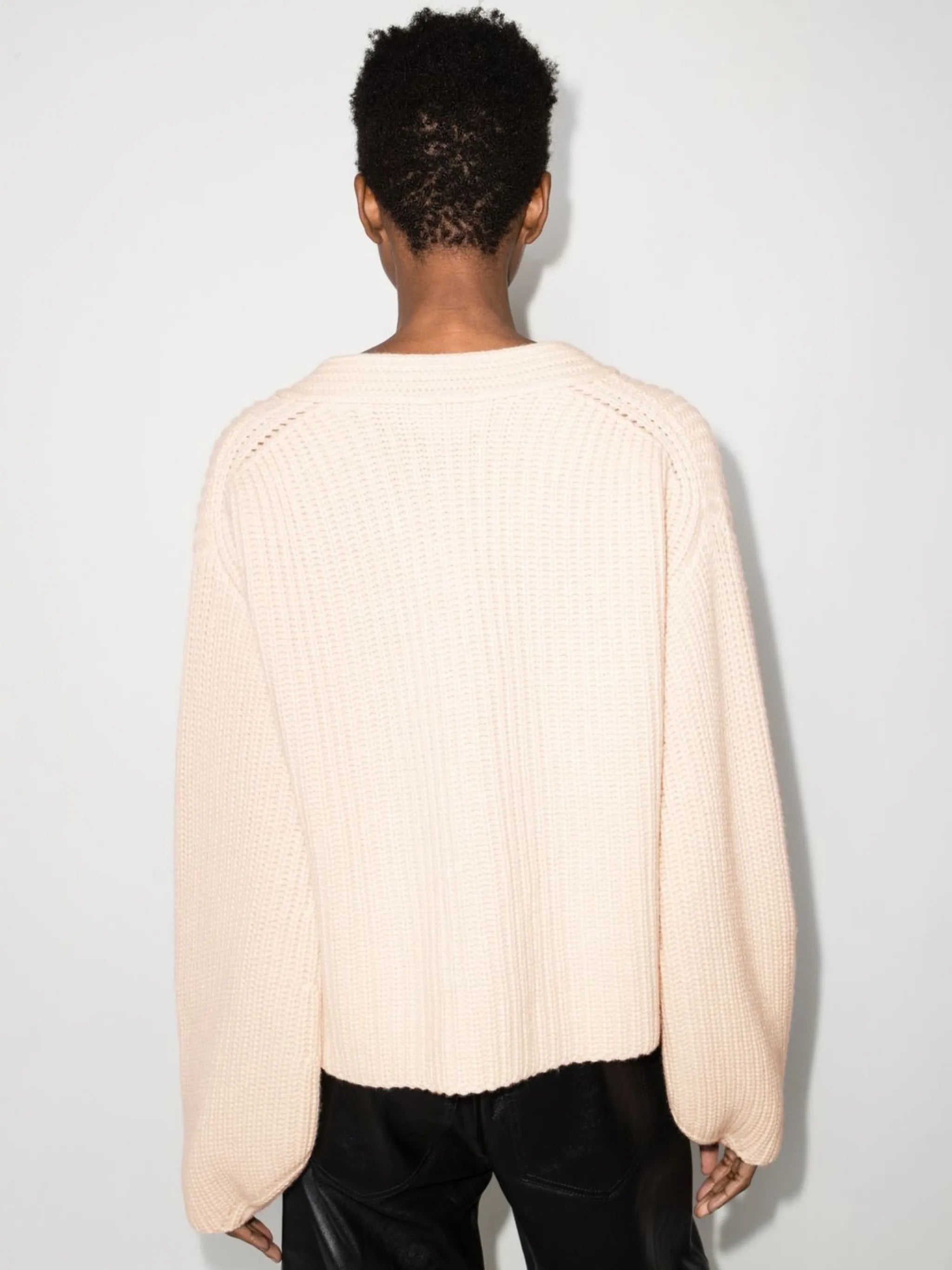 Lea ribbed-knit cardigan