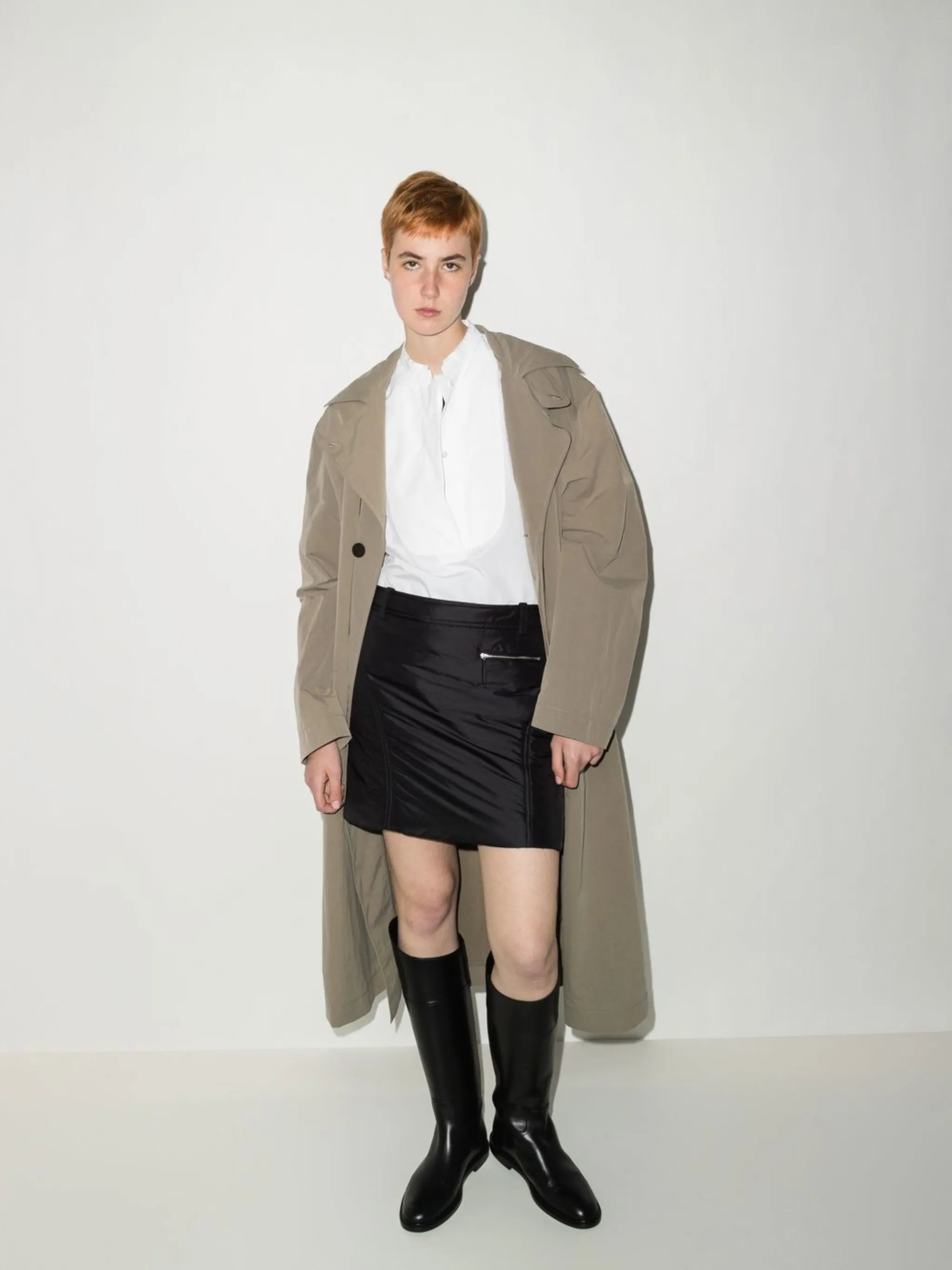 The Mitsi padded miniskirt