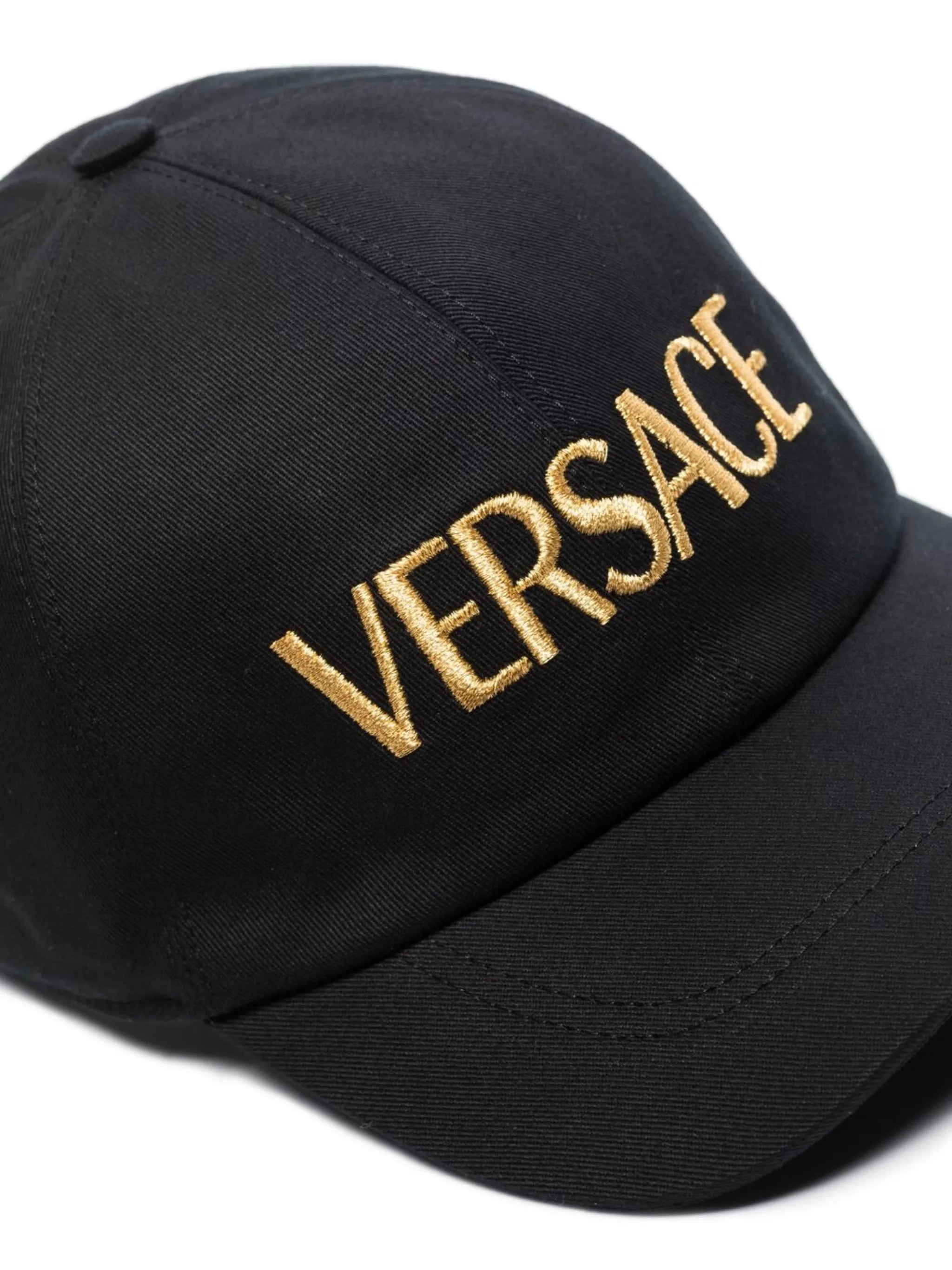 embroidered-logo cotton cap