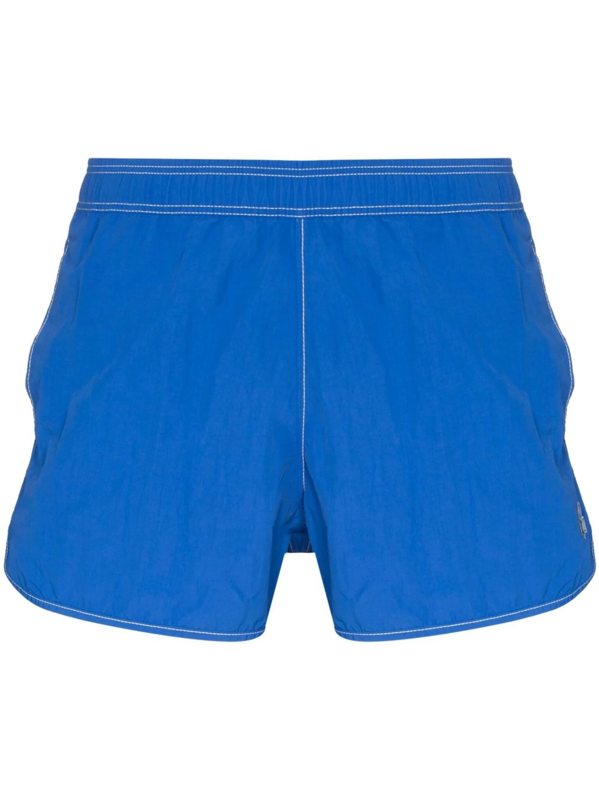 Vicente contrast-stitch swim shorts