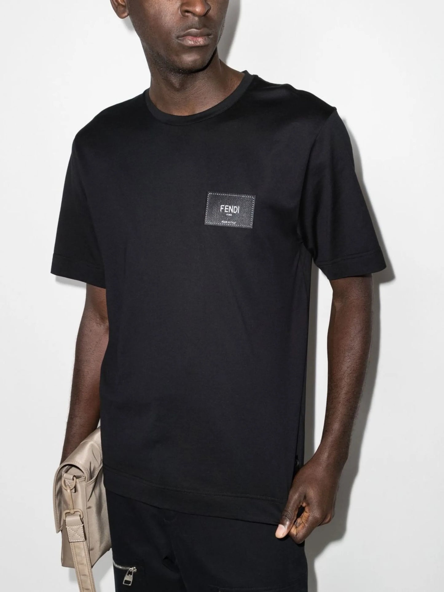 logo-patch short-sleeve T-shirt