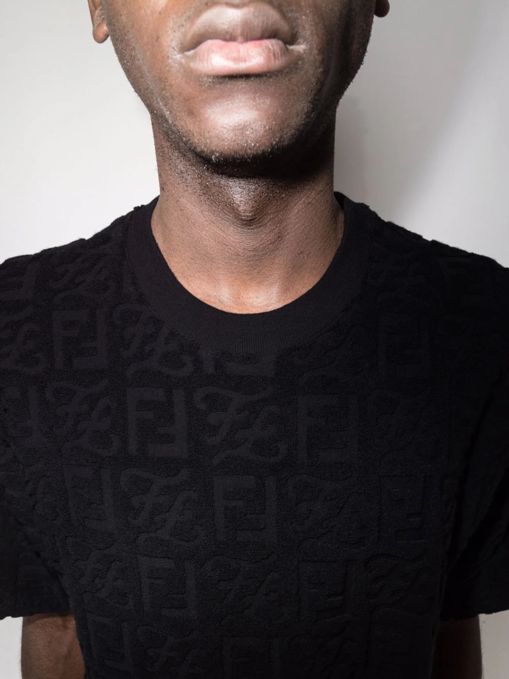 FF Karligraphy jacquard T-shirt