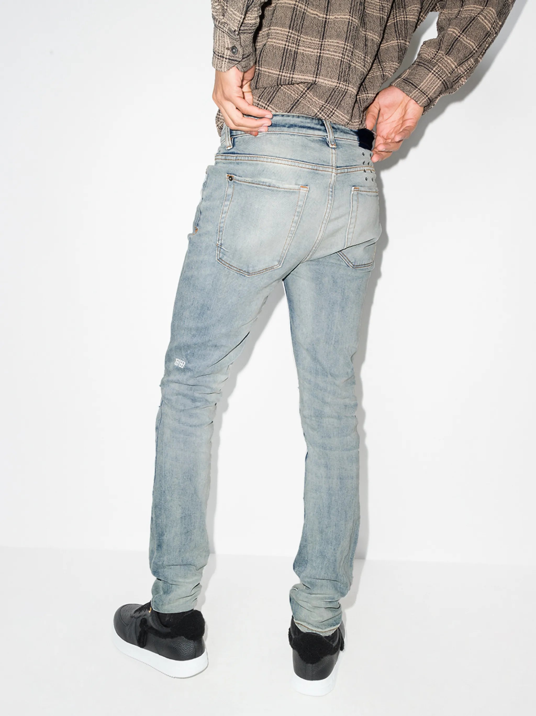 Van Winkle Skyhigh Trashed skinny jeans