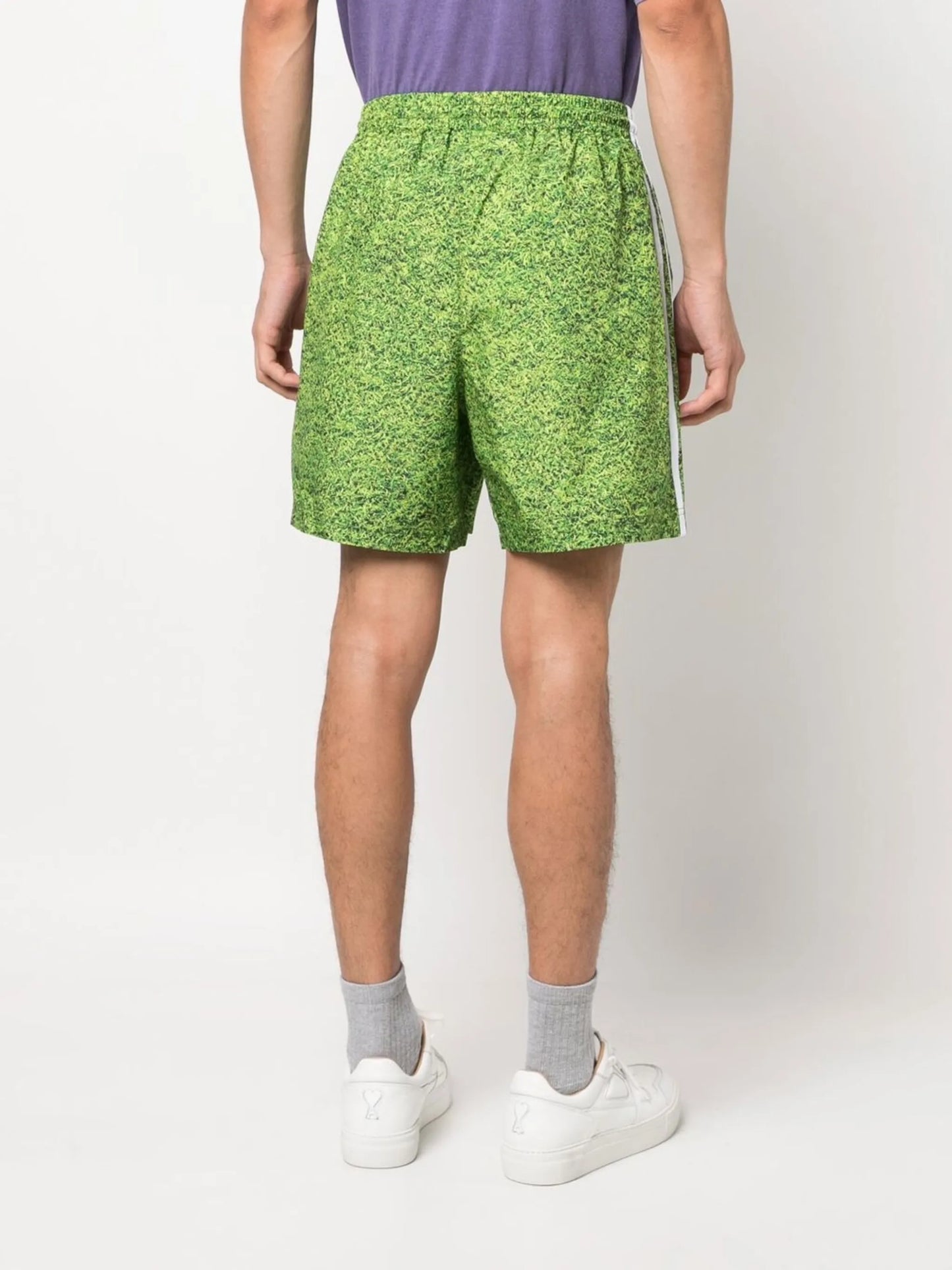 x Kerwin Frost grass-print track shorts
