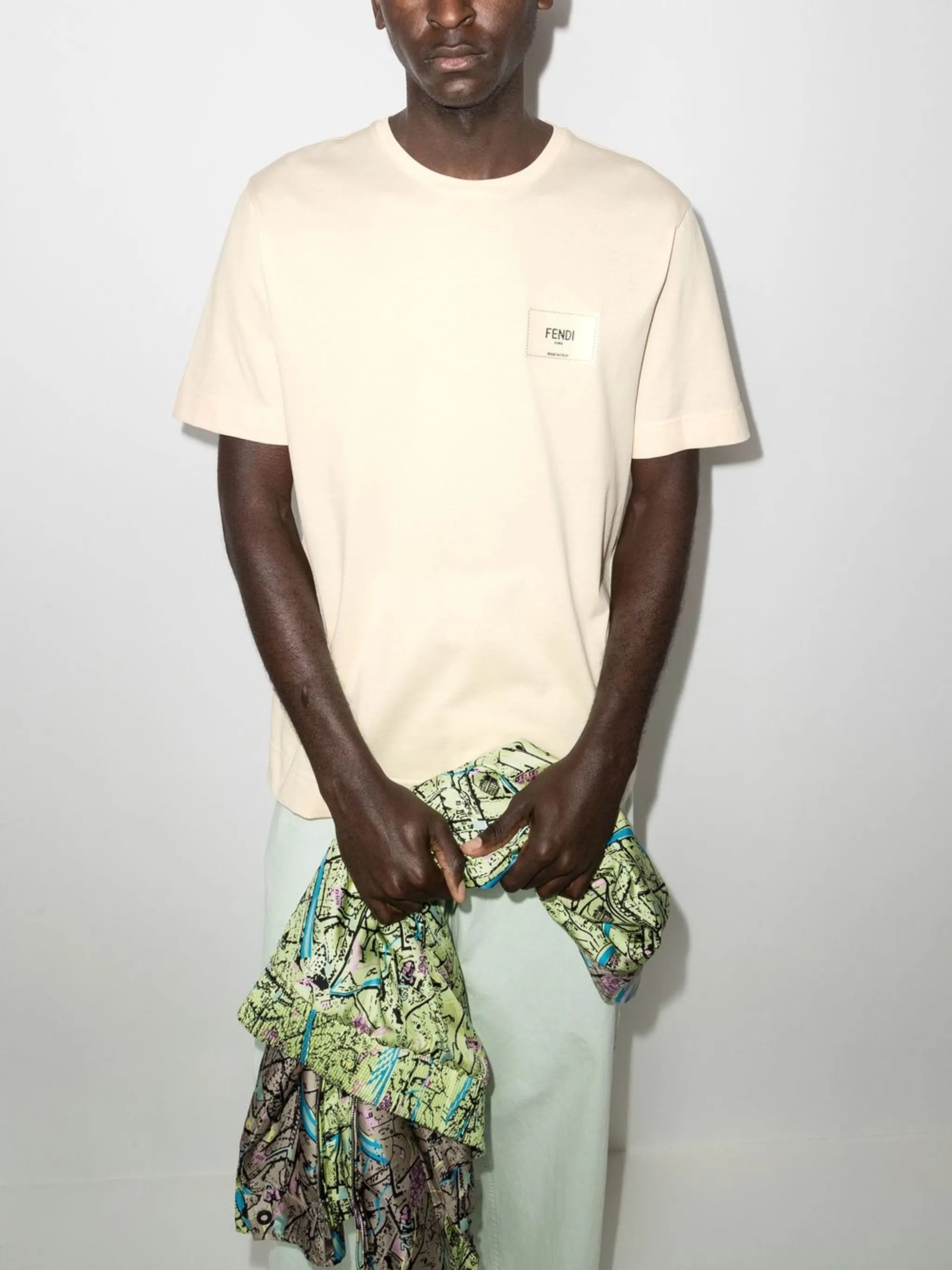 logo-patch short-sleeve T-shirt
