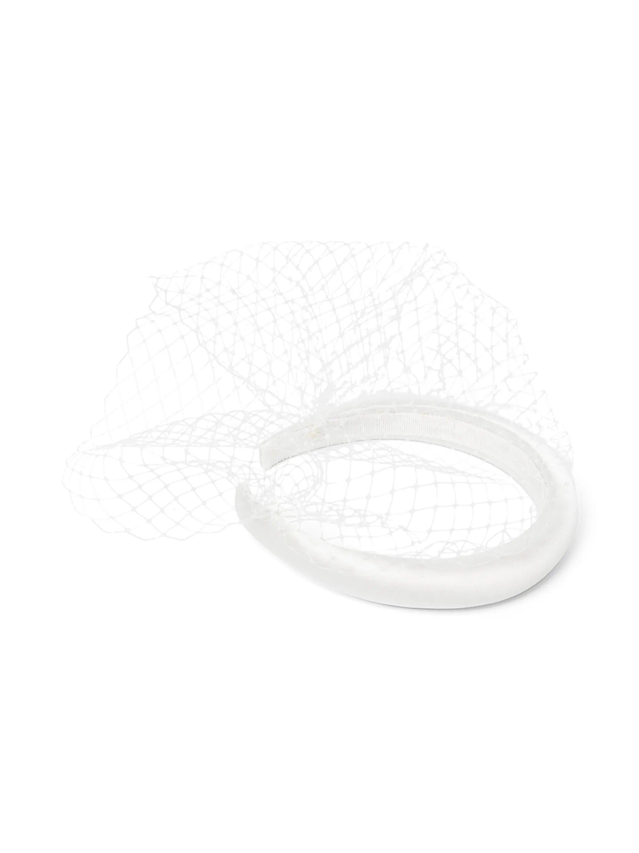 Tori violette silk headband
