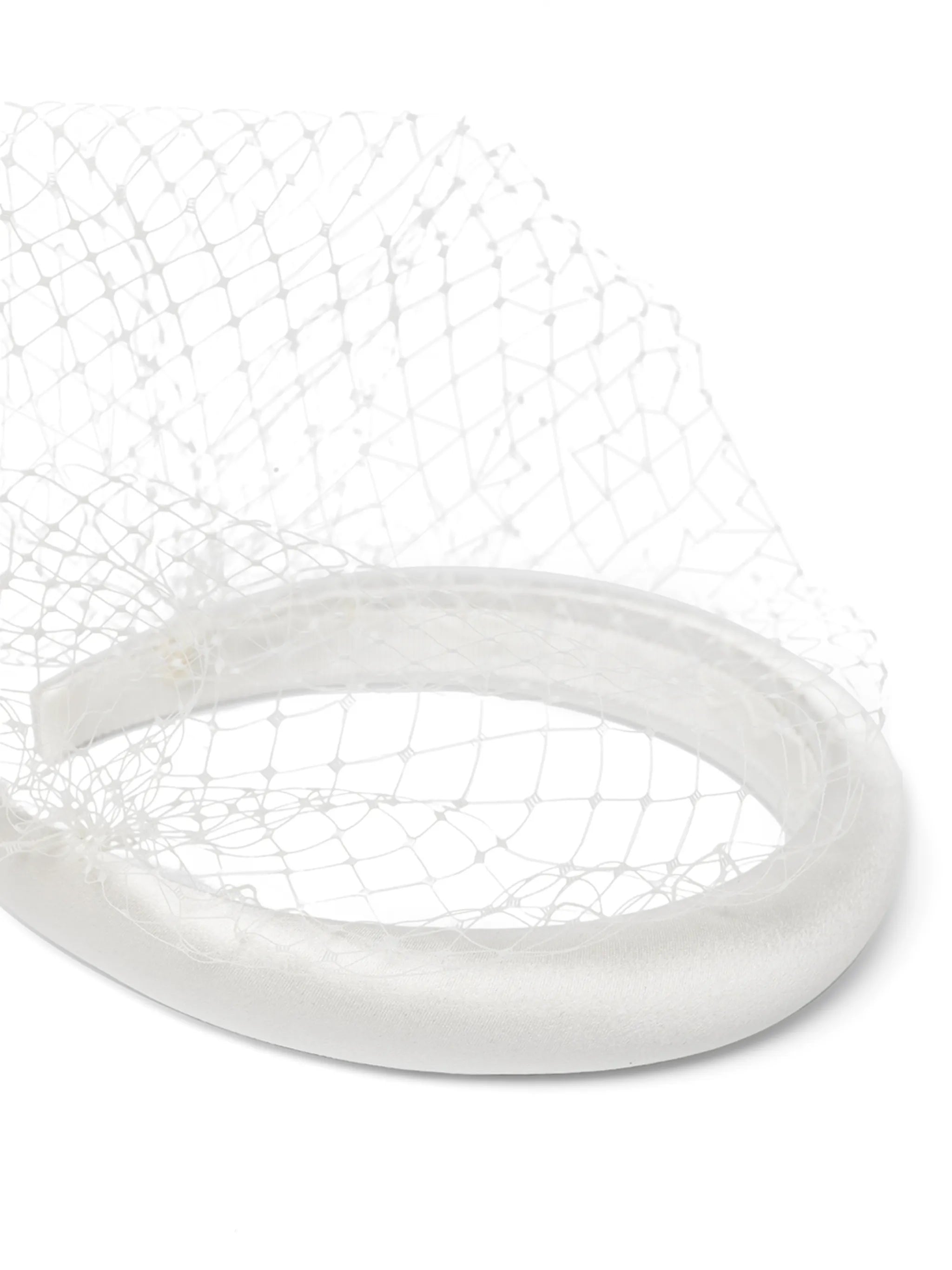 Tori violette silk headband