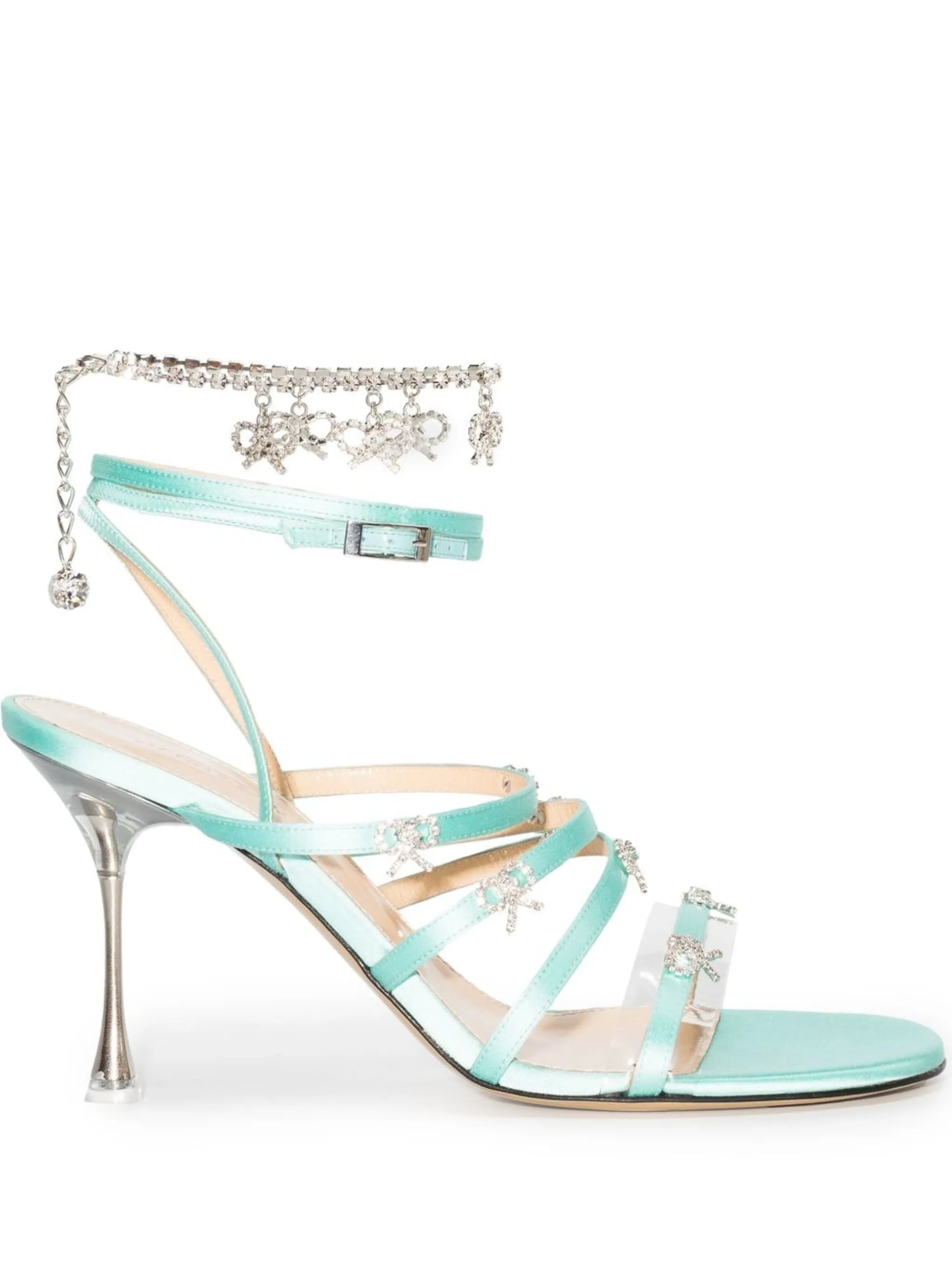 Camille 95mm crystal-embellished sandals