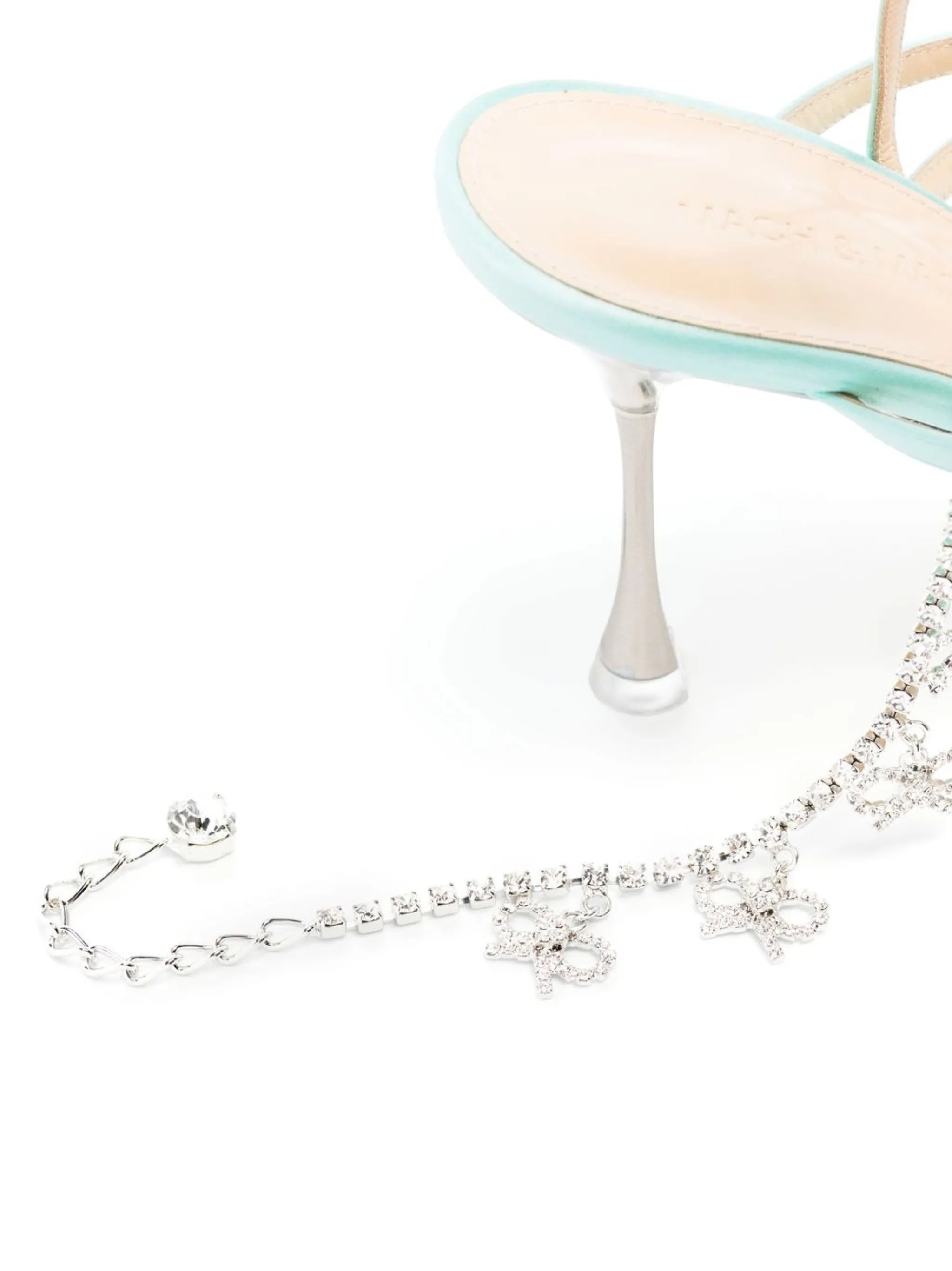 Camille 95mm crystal-embellished sandals
