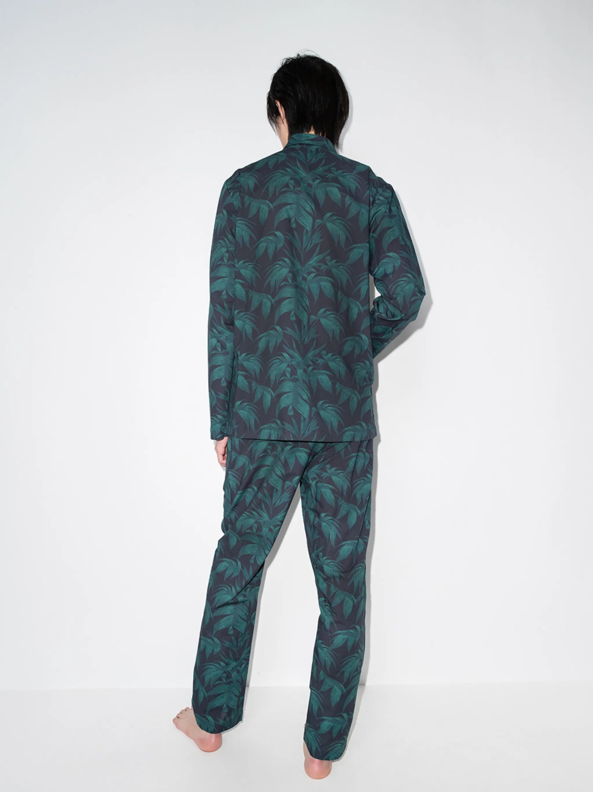 Byron tropical-print pyjama set