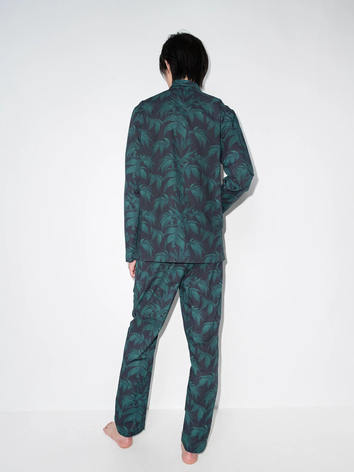 Byron tropical-print pyjama set