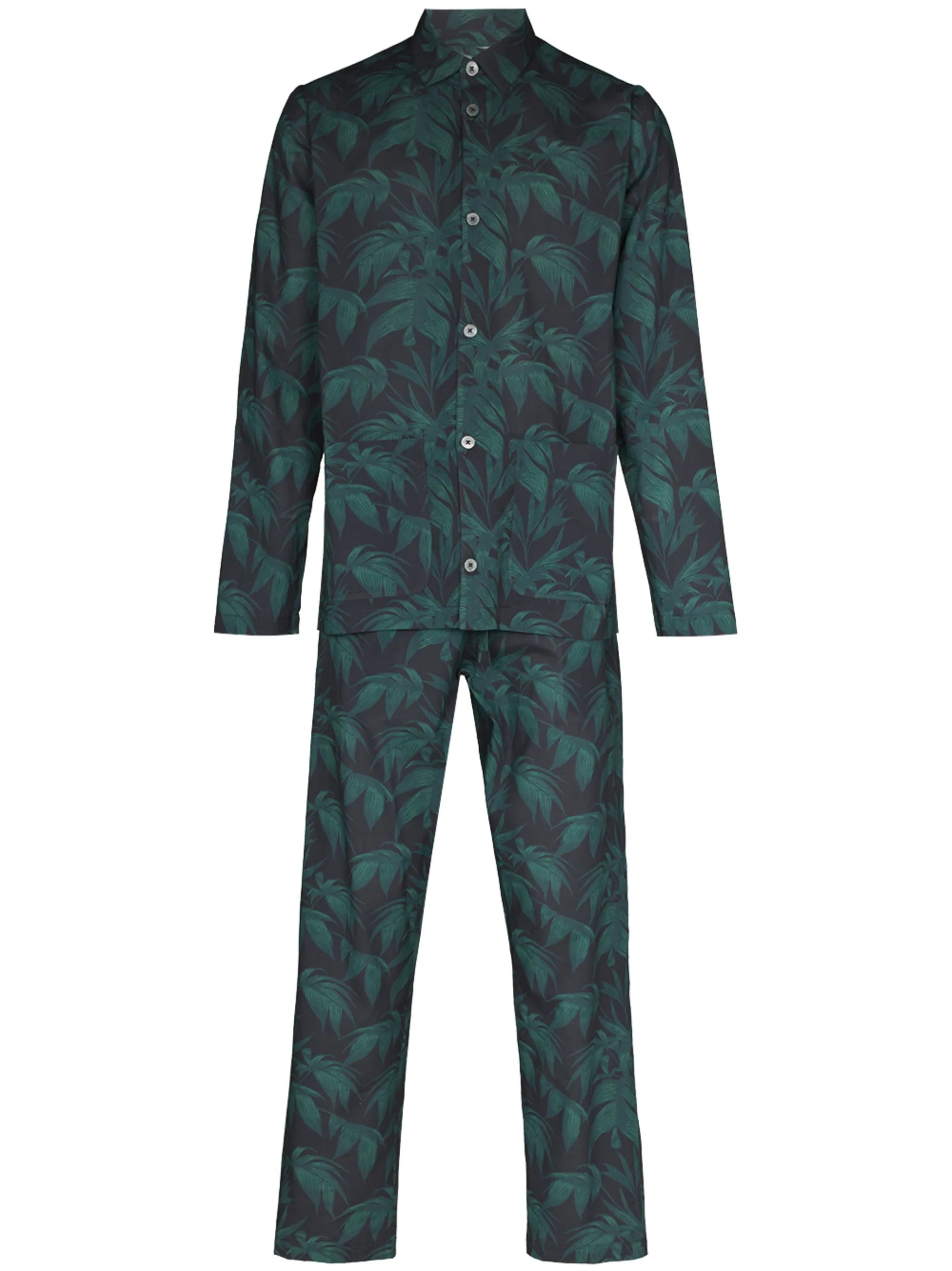 Byron tropical-print pyjama set