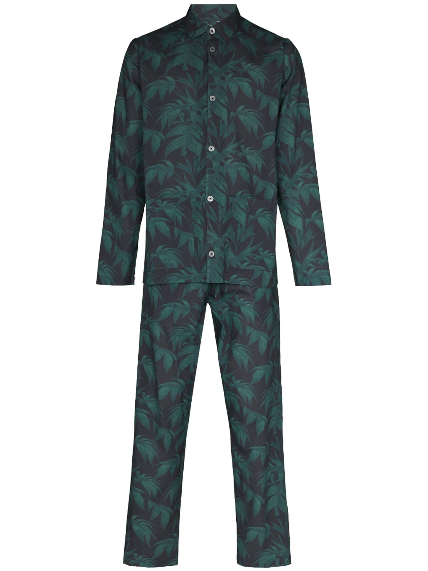 Byron tropical-print pyjama set