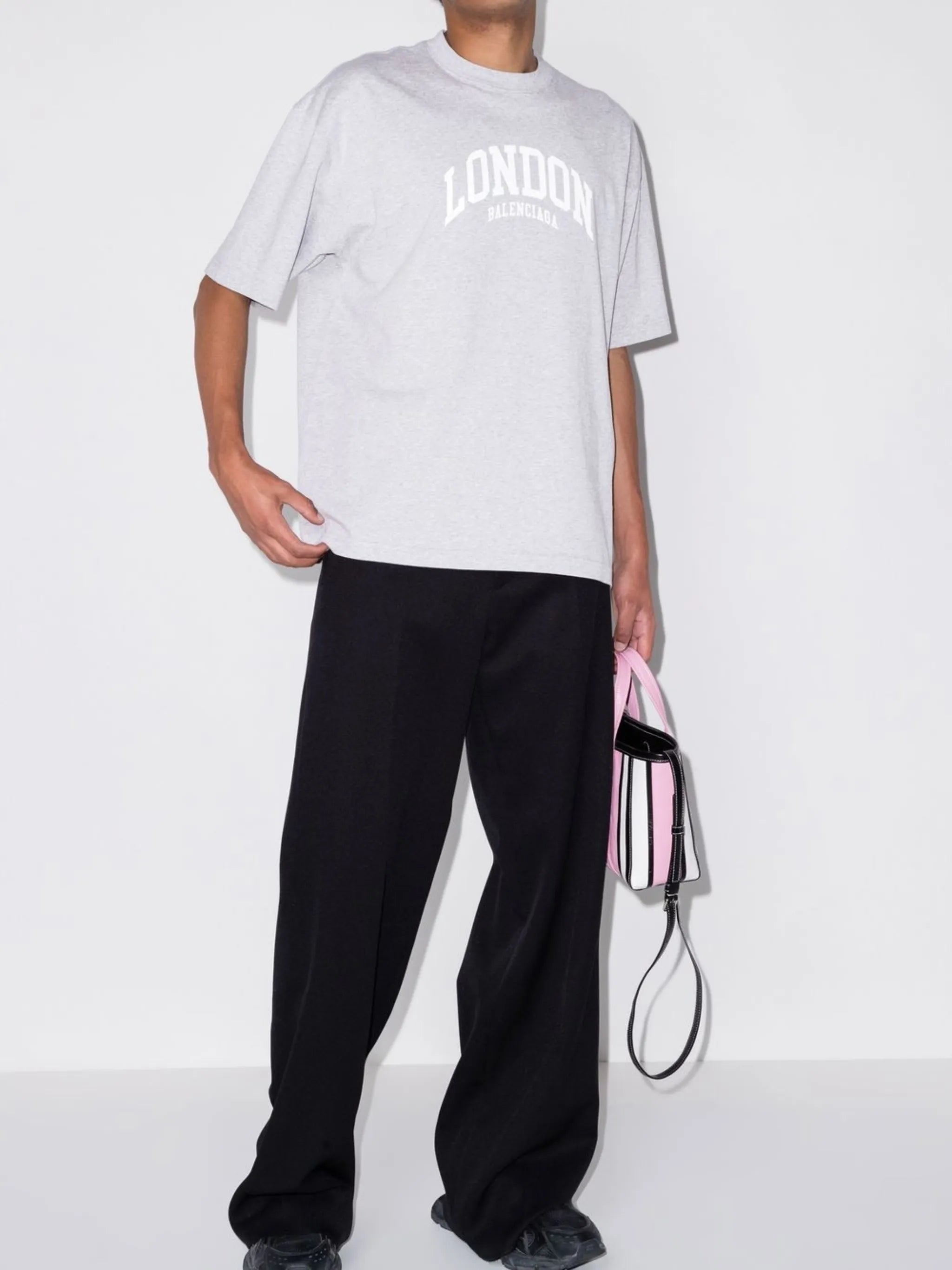 London print short-sleeve T-shirt