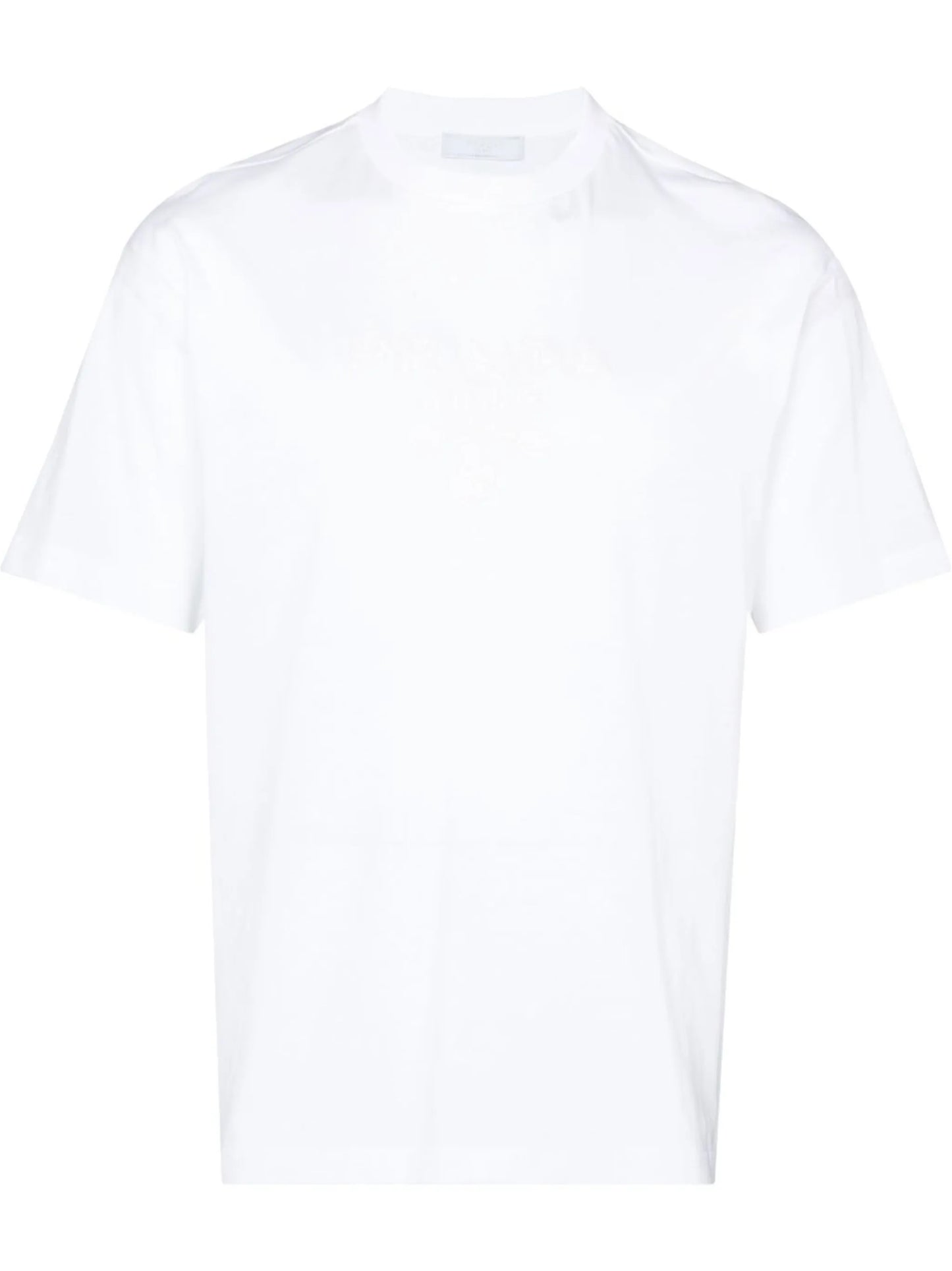 tufted-logo crew-neck T-shirt