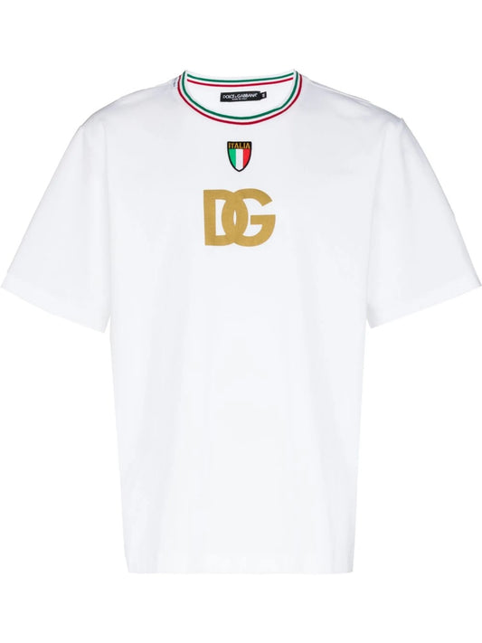 logo-print T-shirt