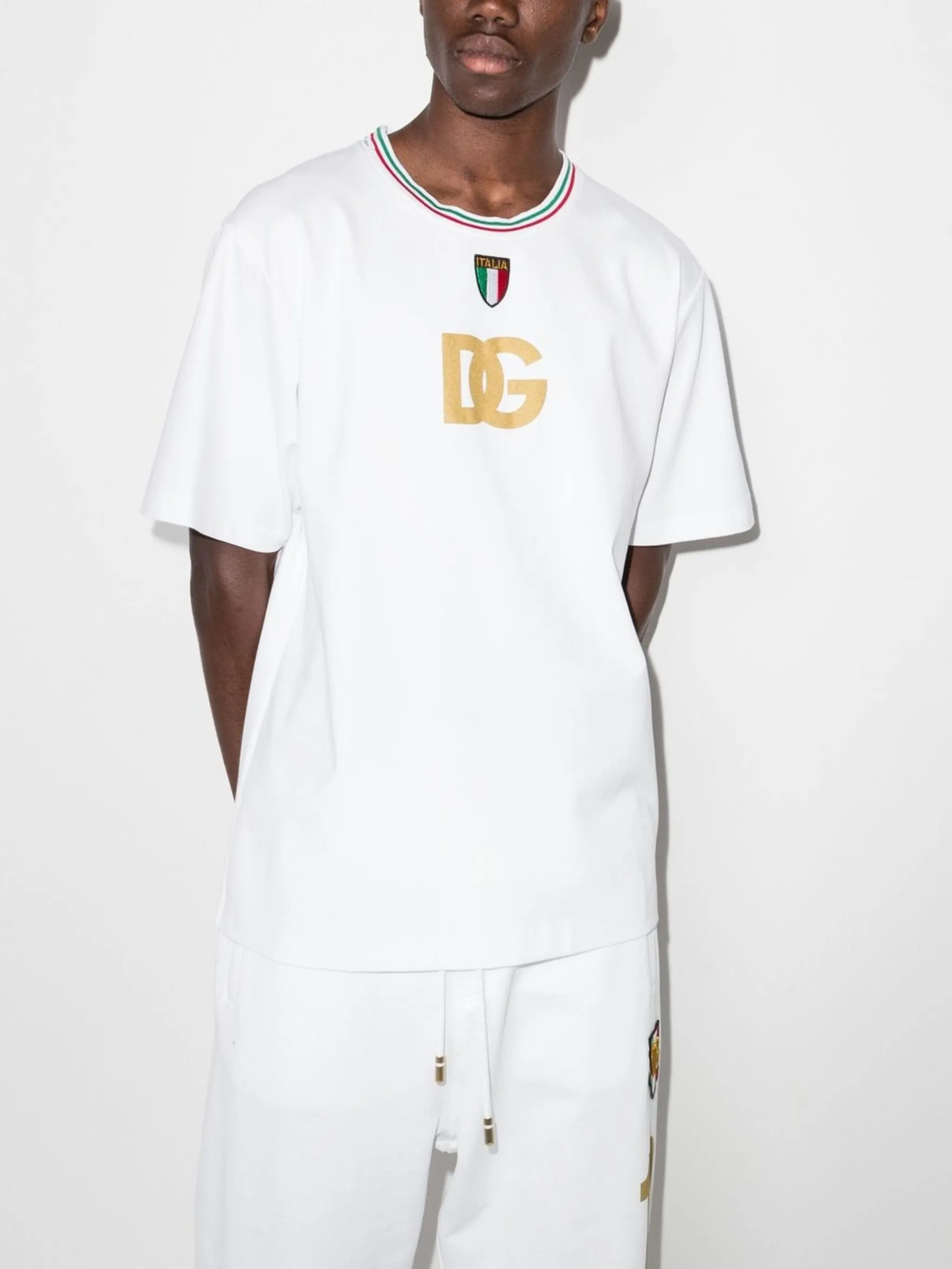 logo-print T-shirt