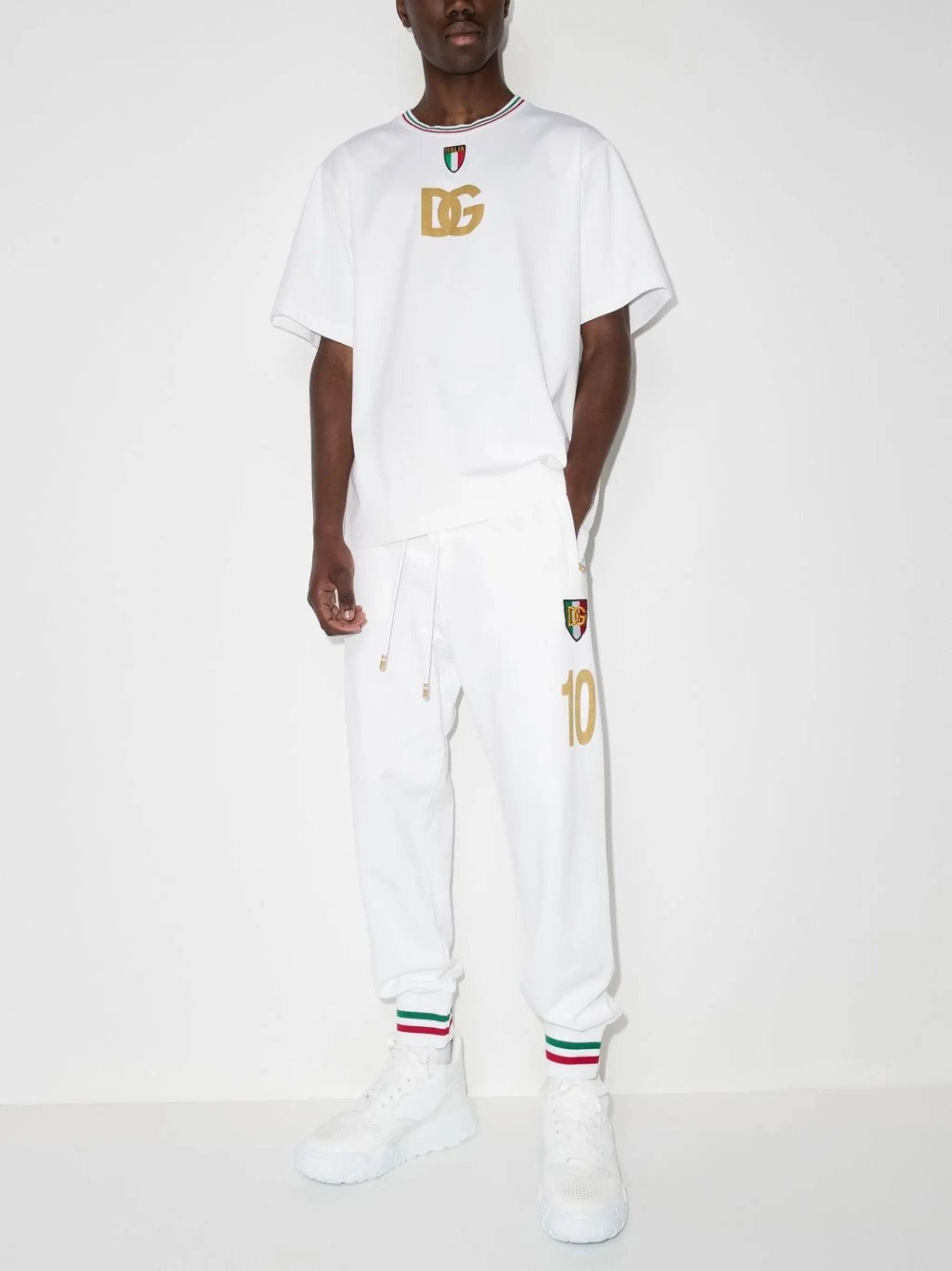 logo-print T-shirt