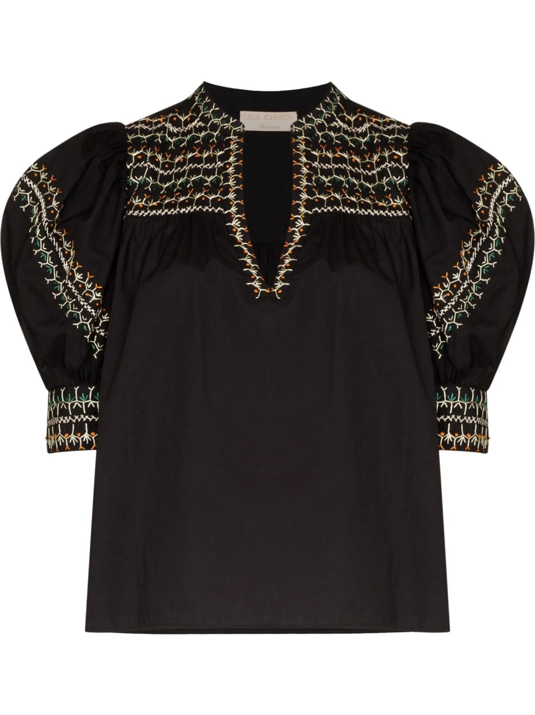 Noam ruffle-sleeve blouse