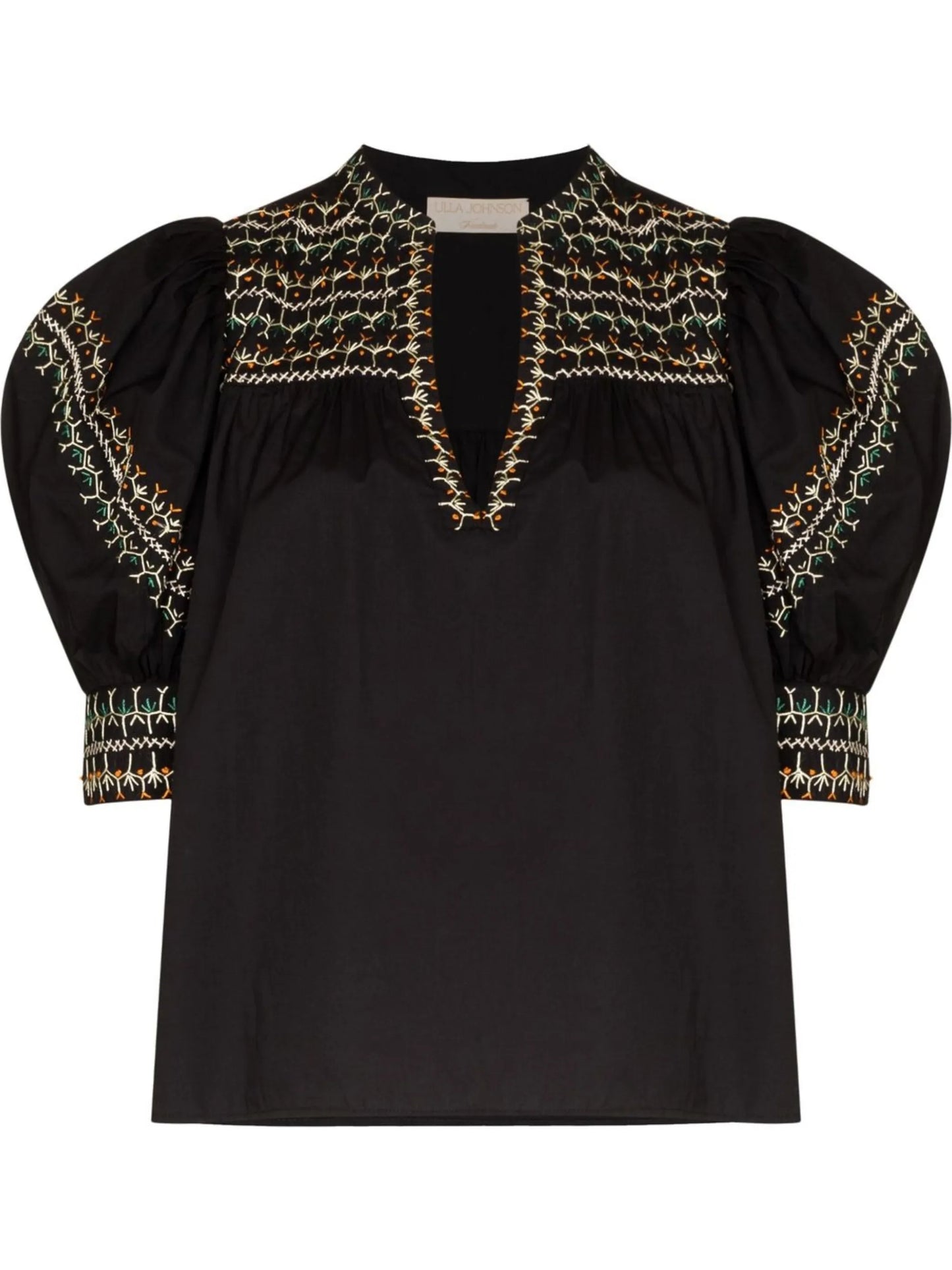 Noam ruffle-sleeve blouse
