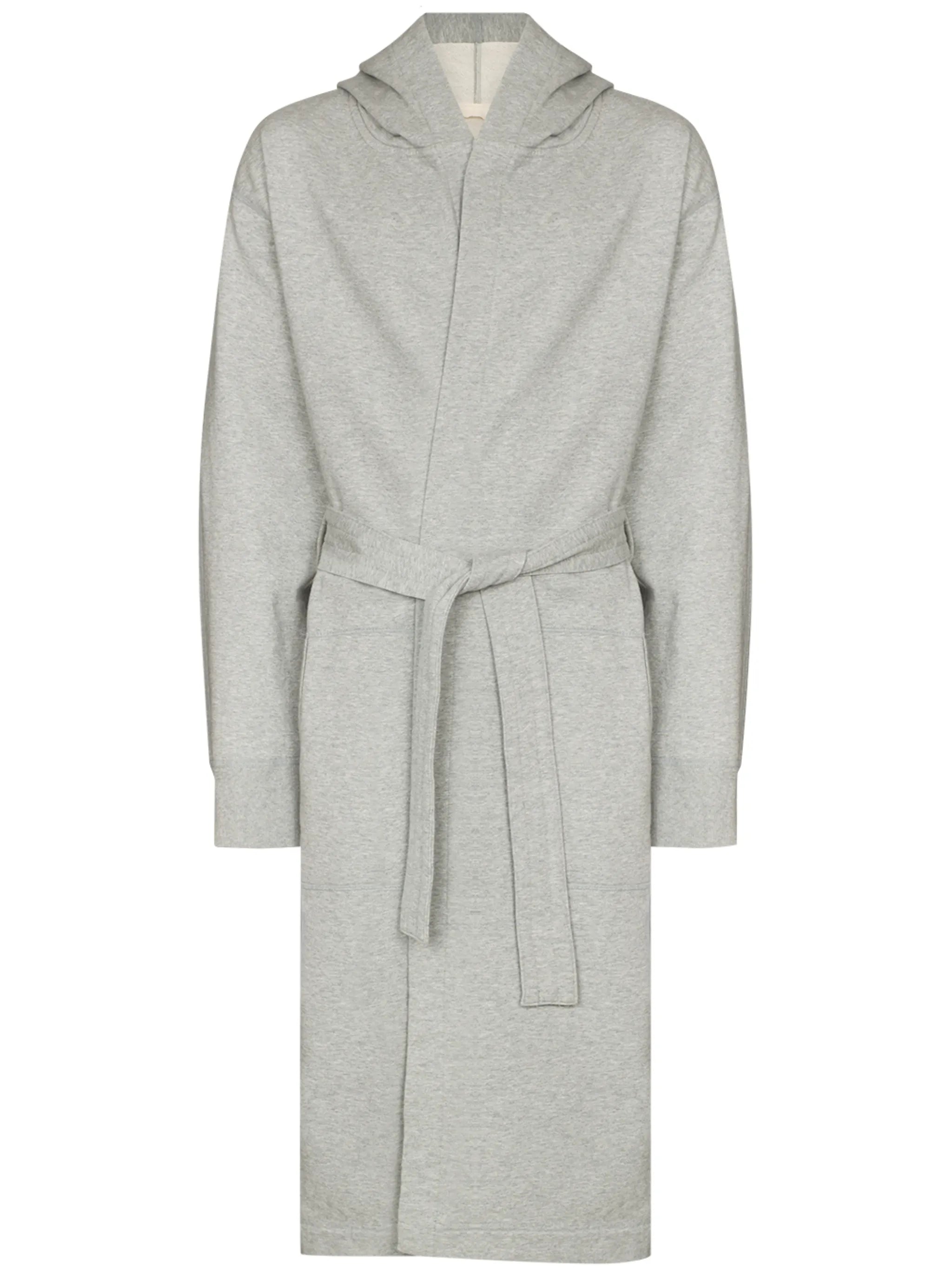 hooded terry-cloth robe