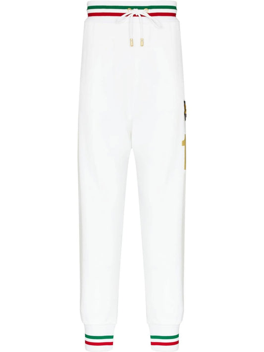 stripe-trim track pants