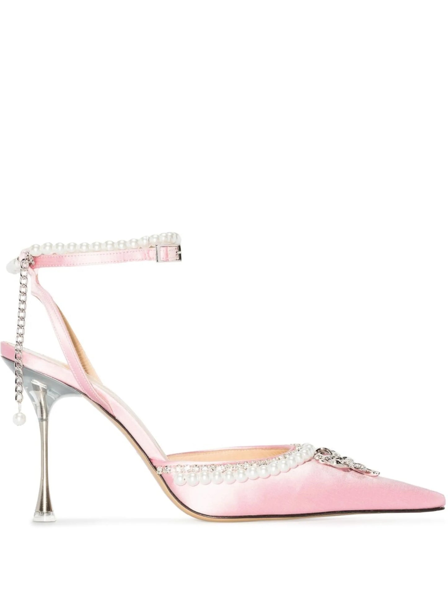 Sophie 100mm crystal-embellished pumps