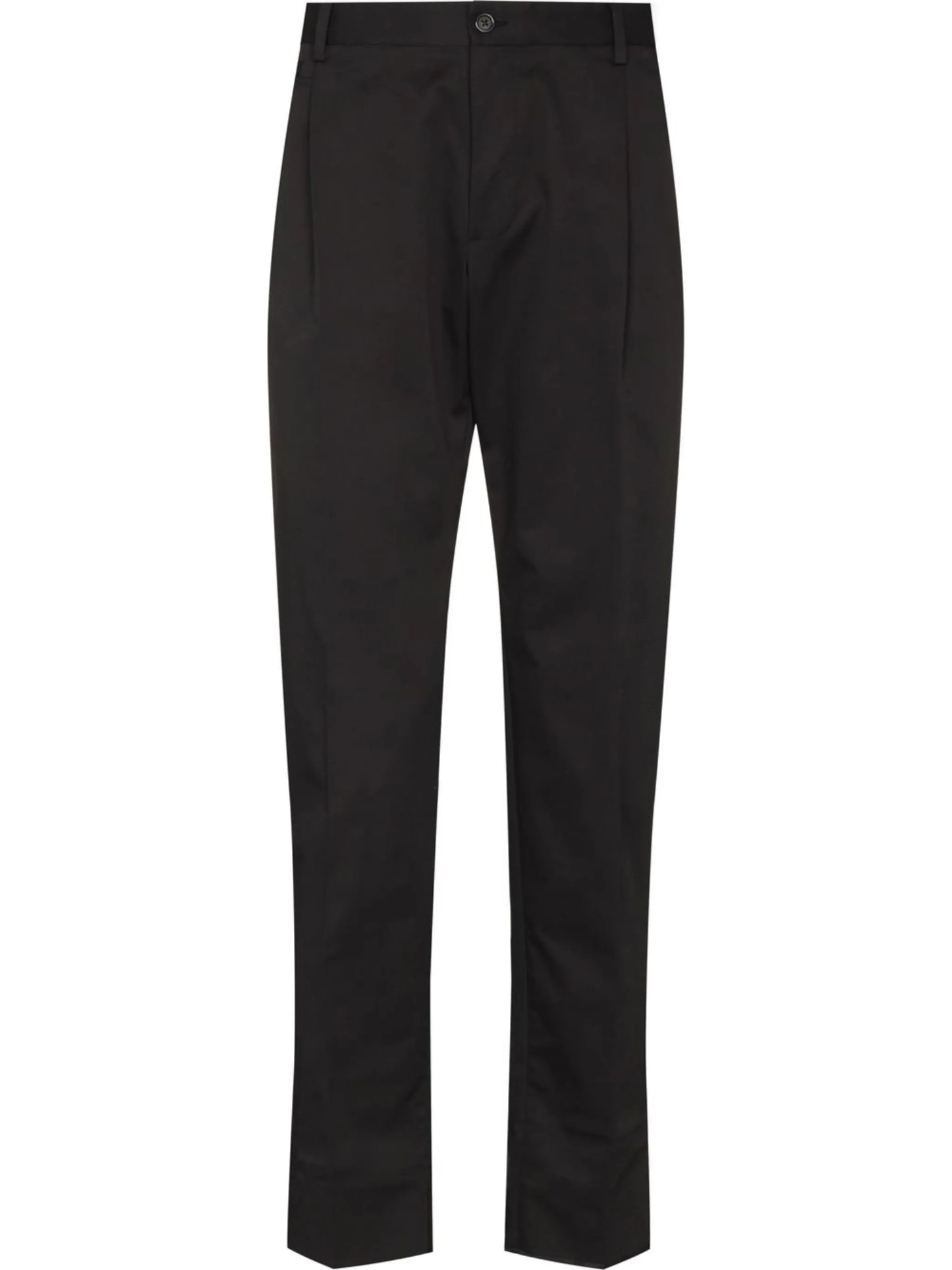 cropped tapered trousers