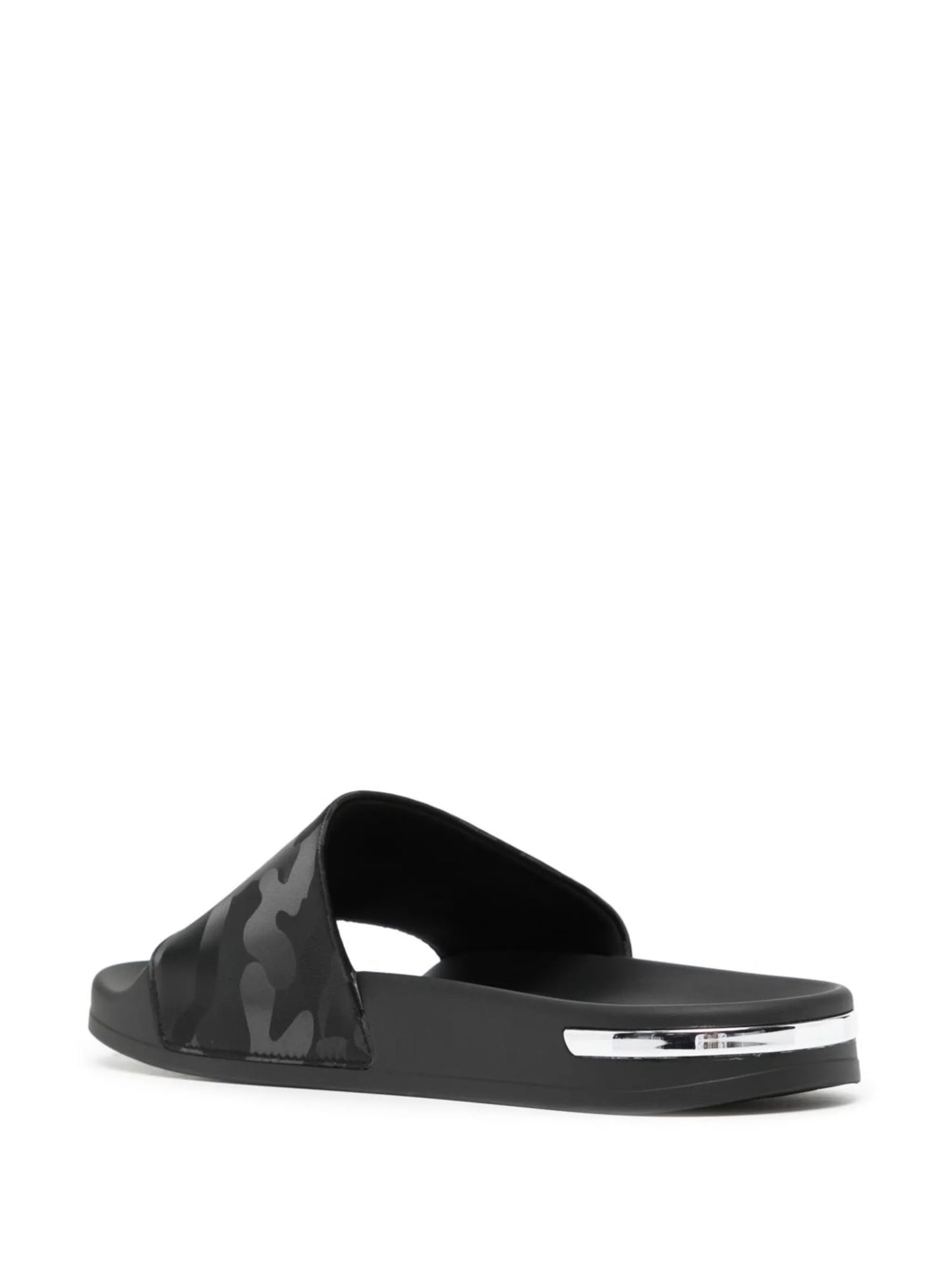 embossed-logo pool slides