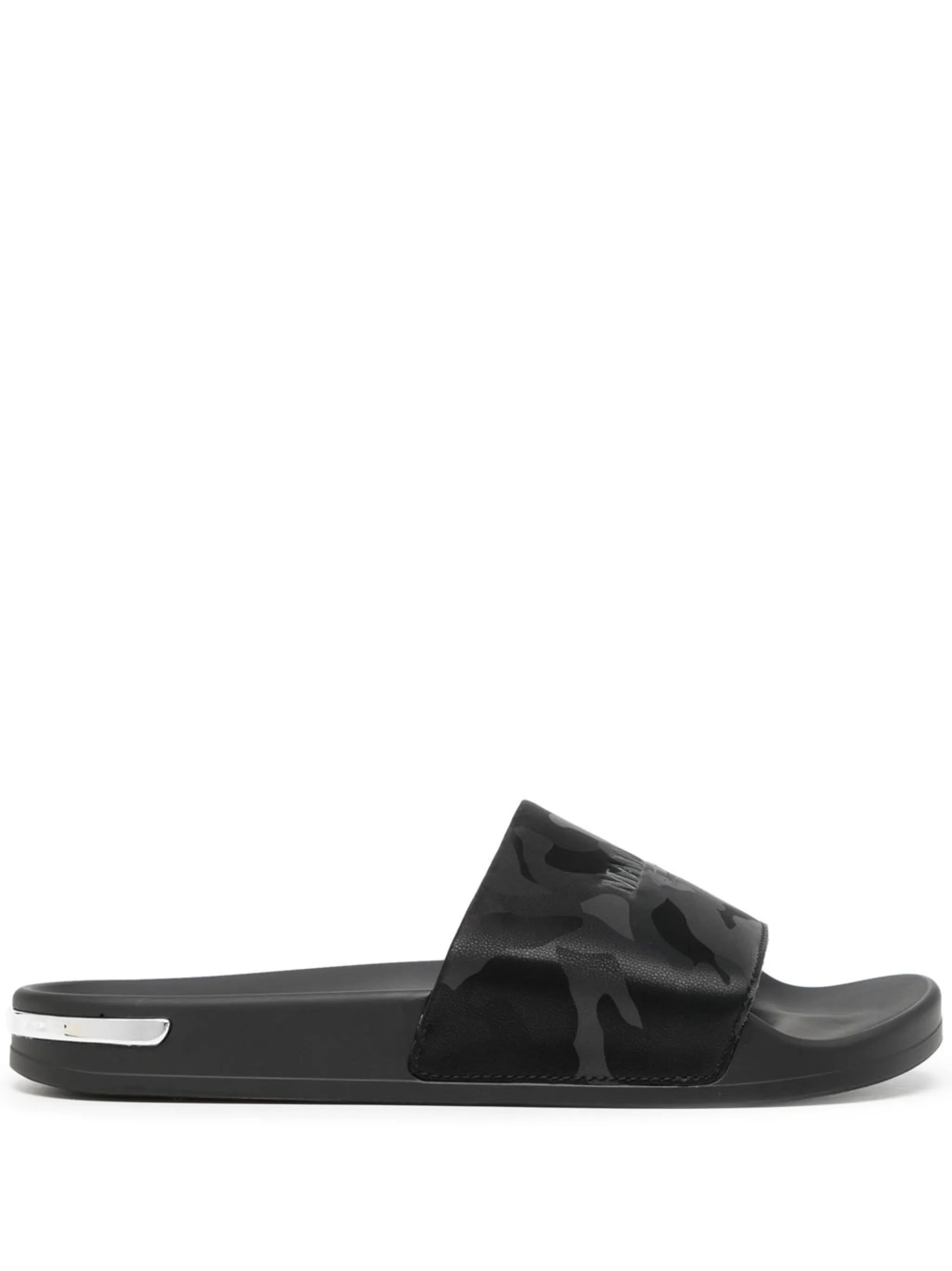 embossed-logo pool slides