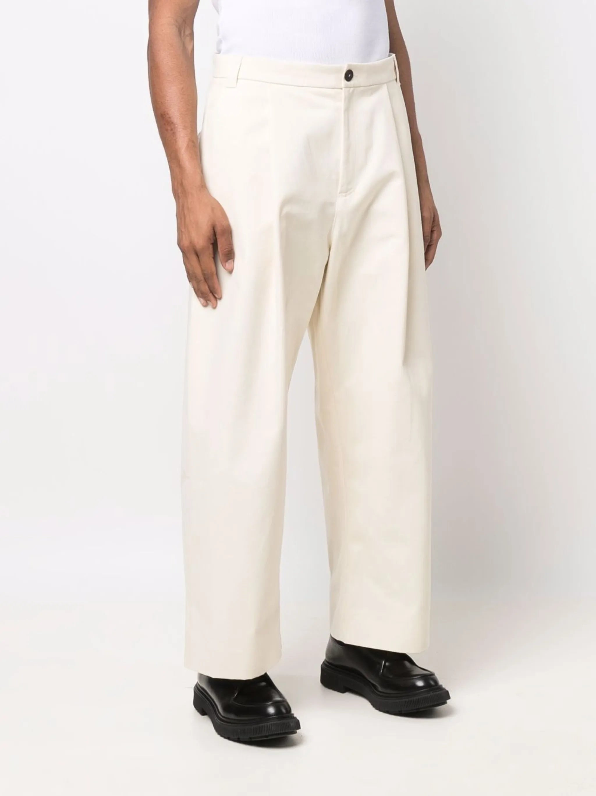 Sorte wide-leg pleated trousers
