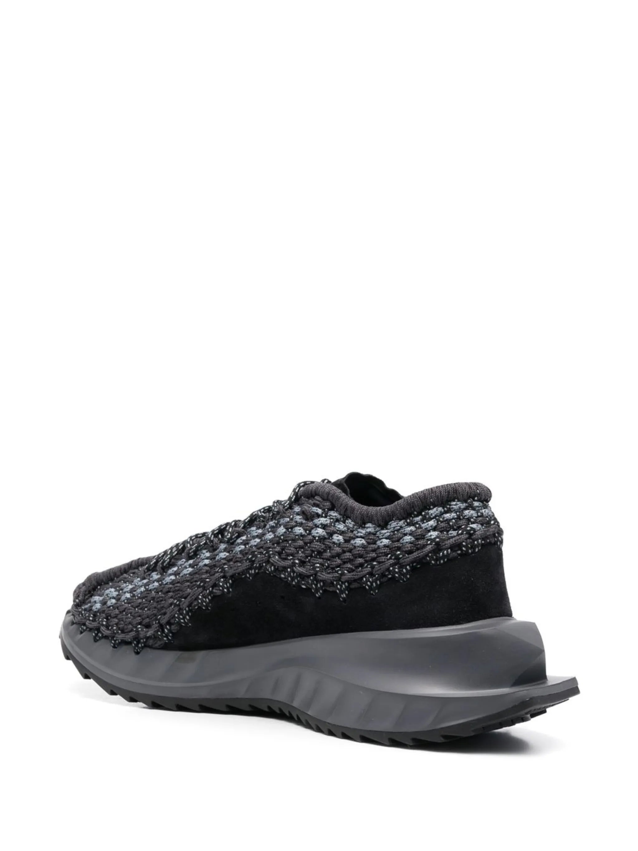 low-top crochet sneakers