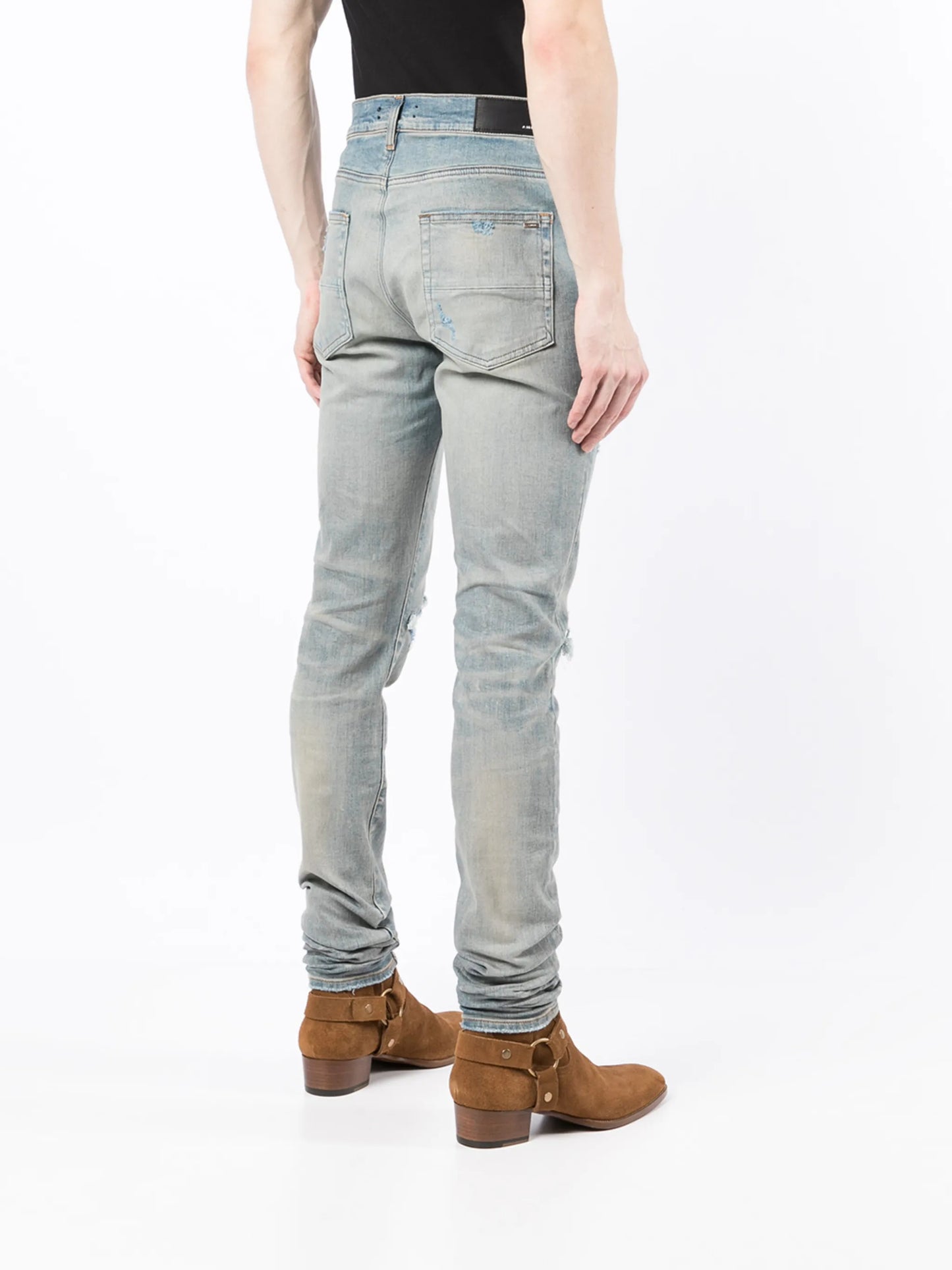 MX1 ripped skinny jeans
