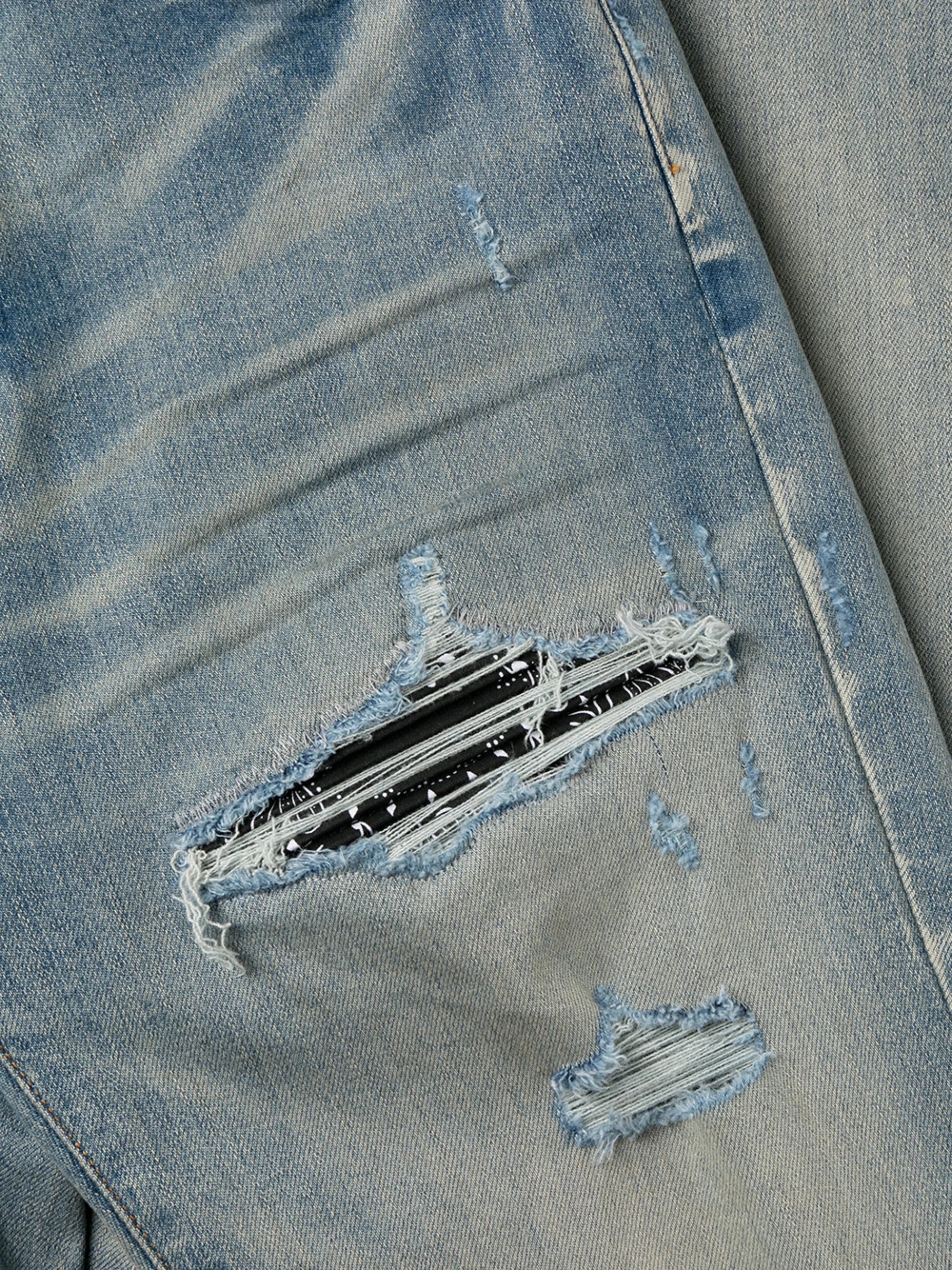 MX1 ripped skinny jeans