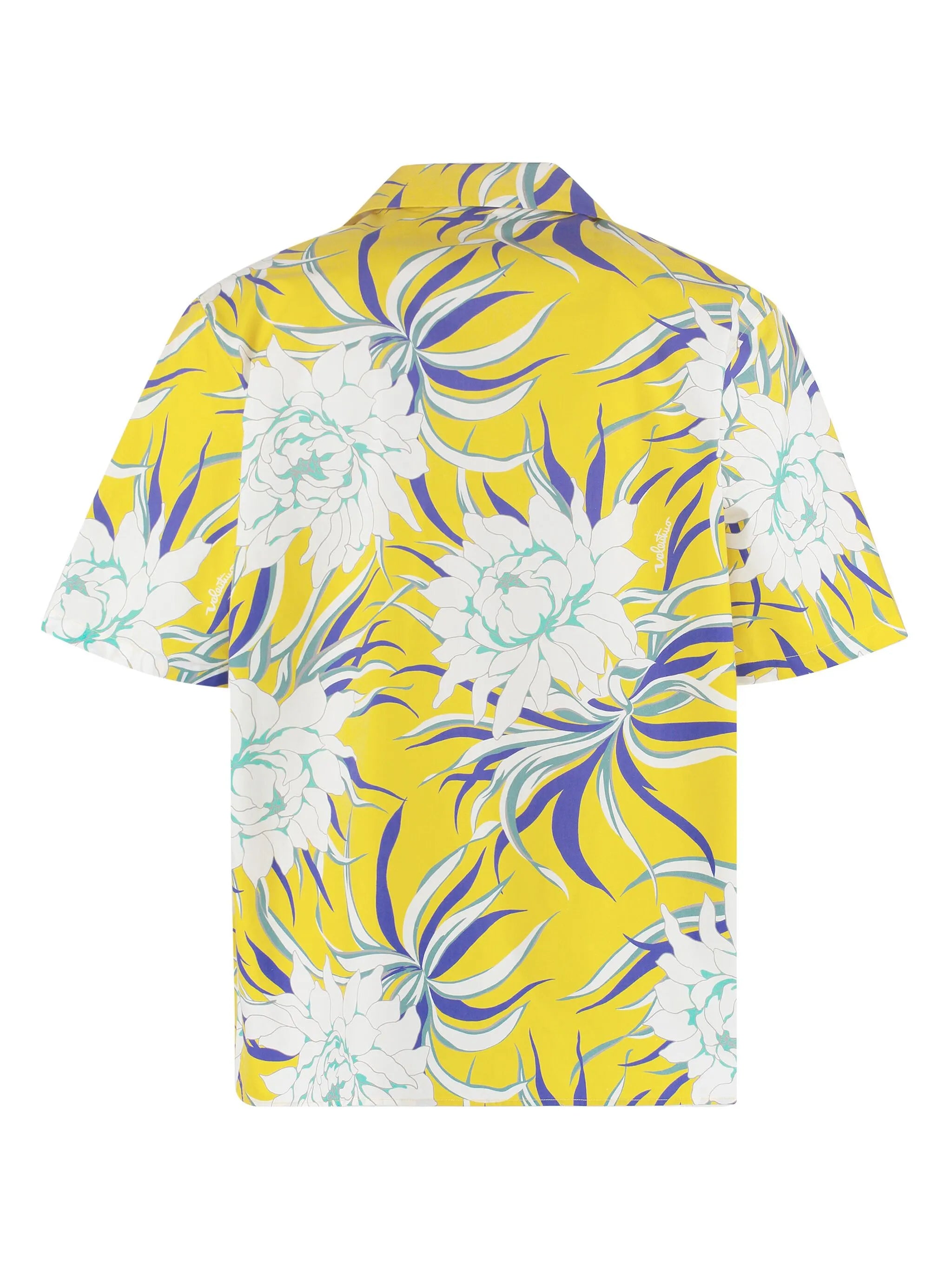 graphic-print short-sleeve shirt
