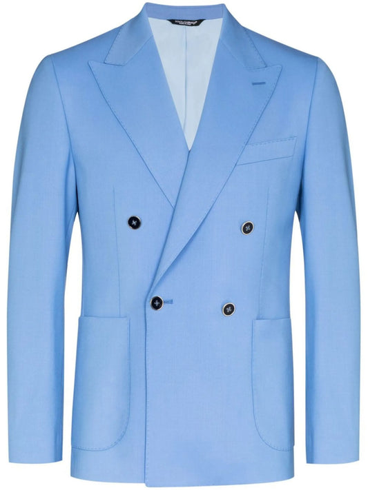double-breasted blazer
