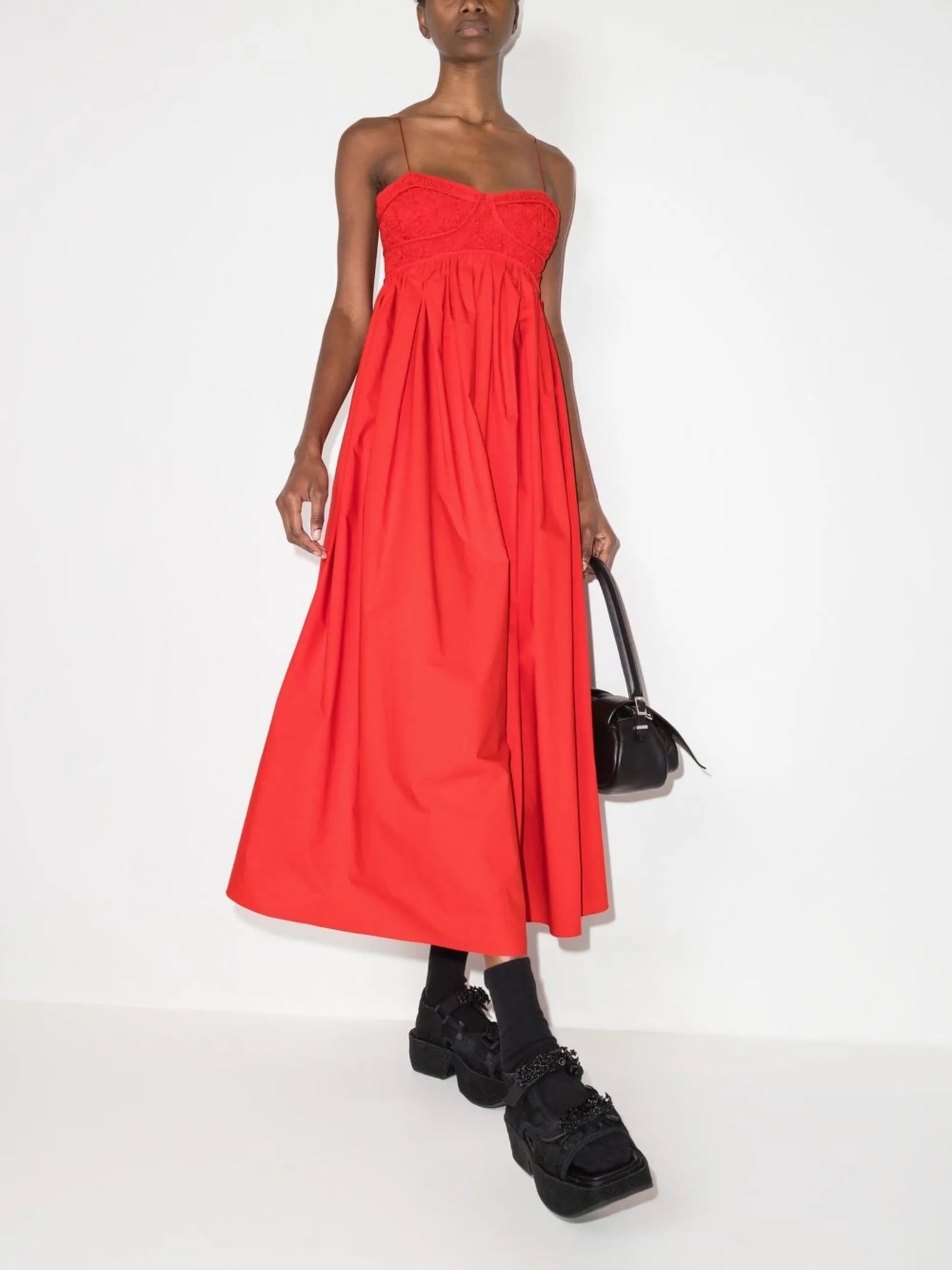 Heather bustier maxi dress