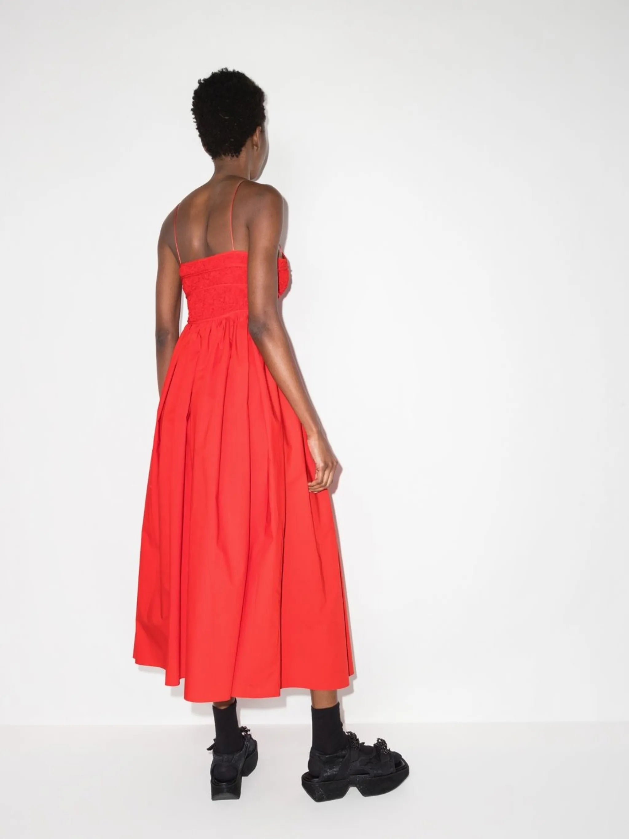 Heather bustier maxi dress