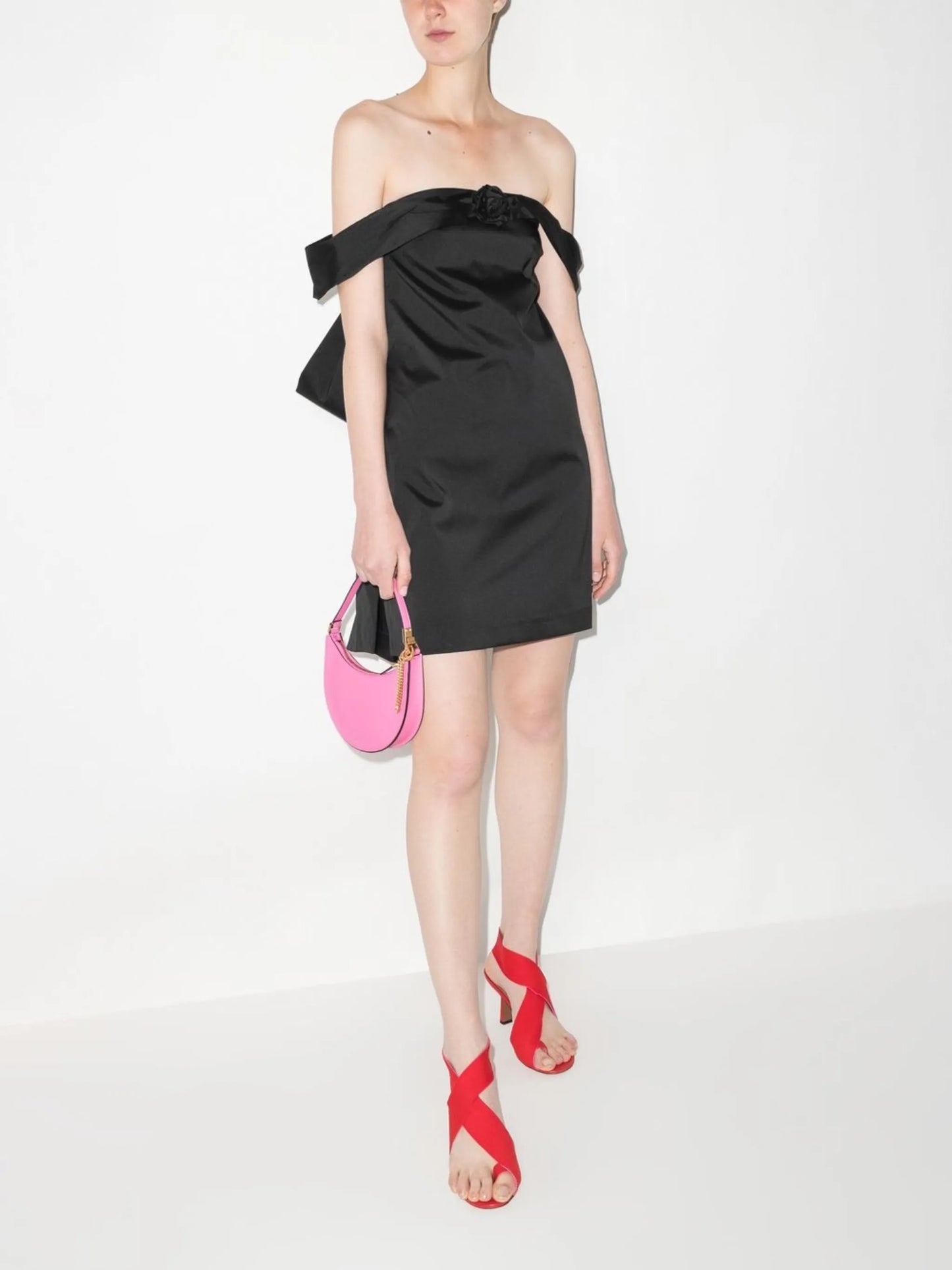 Sacha off-shoulder mini dress